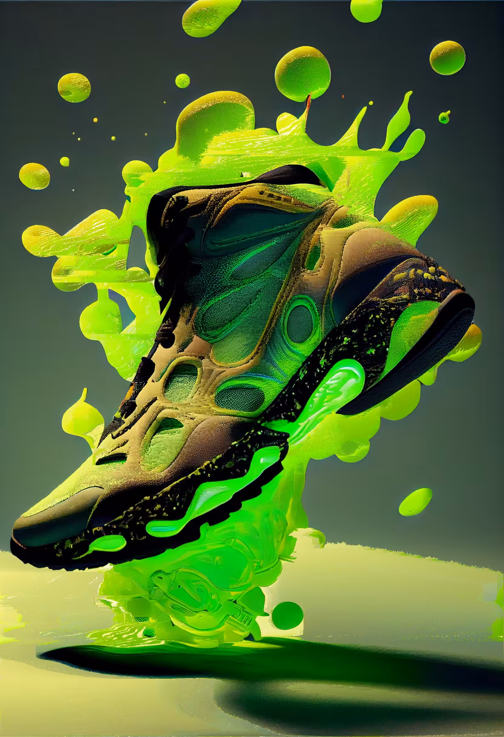 You Got Slimed Basketball Shoe