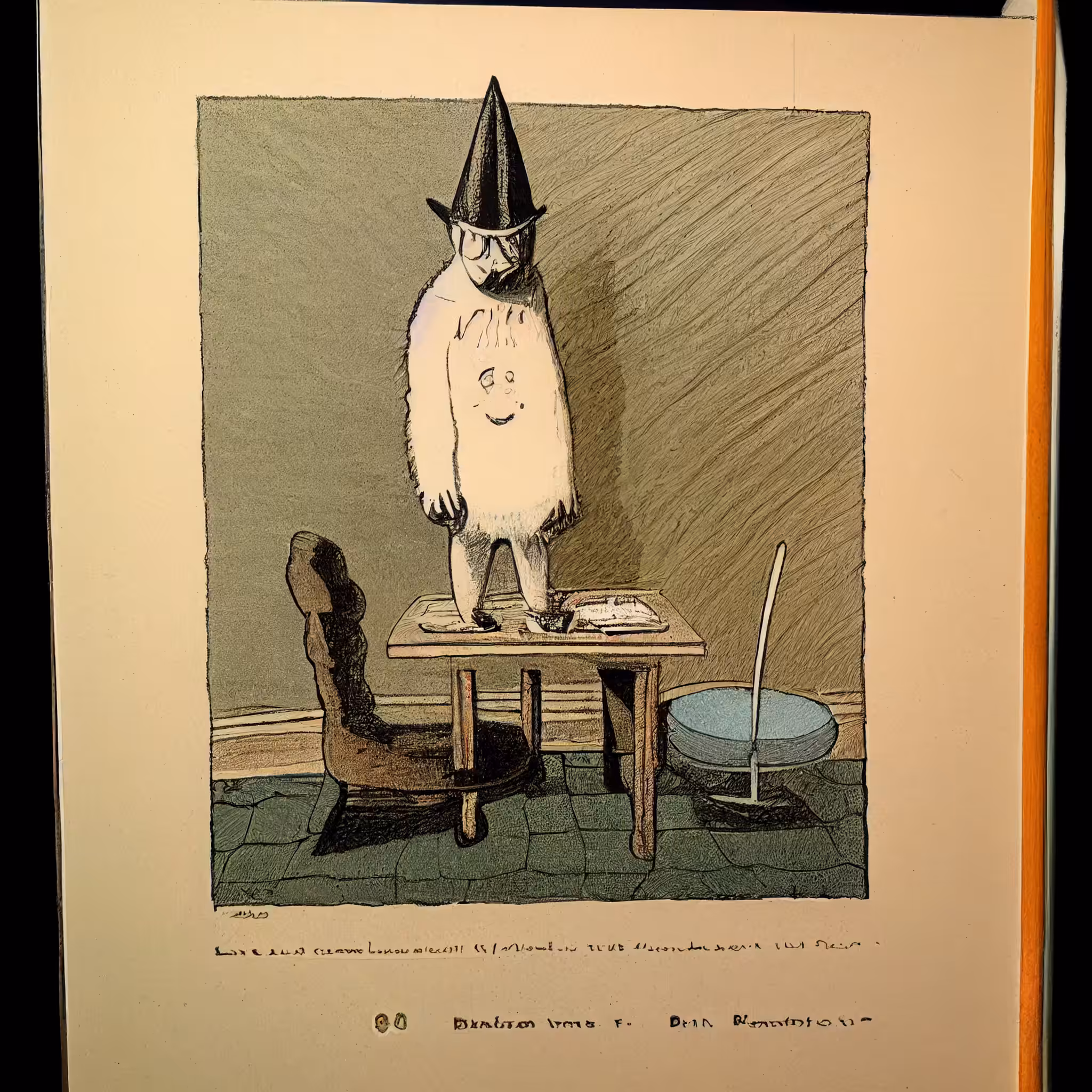 Marcel Duchamp x Maurice Sendak #1