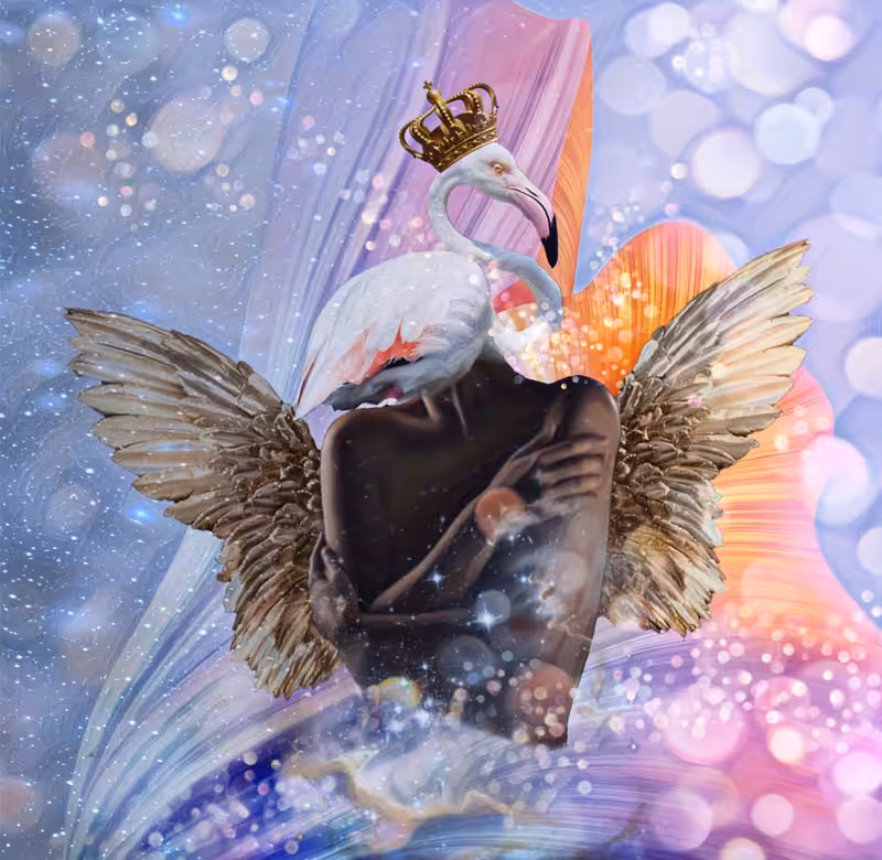 Flamingo Angel