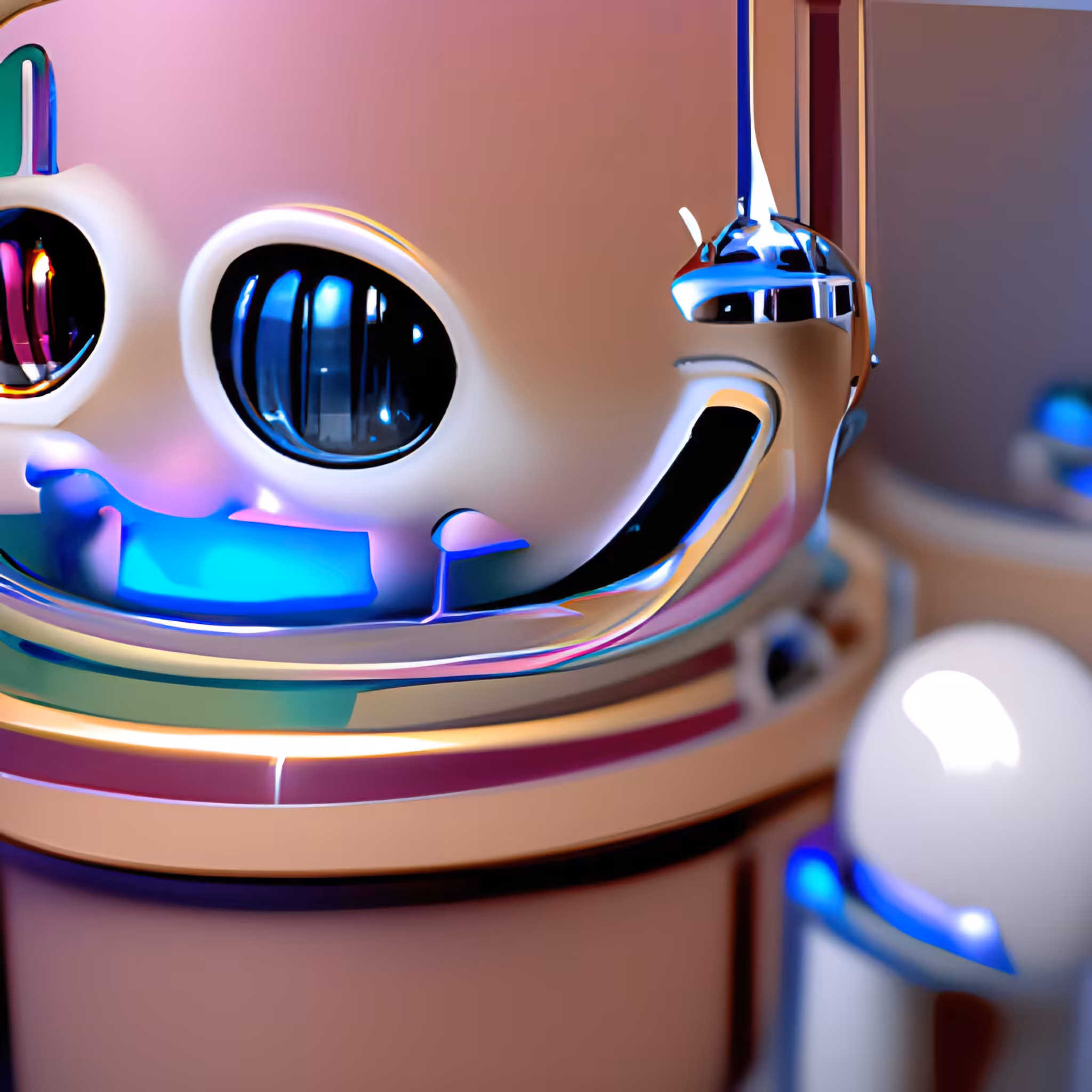 Happy Little Robot #7