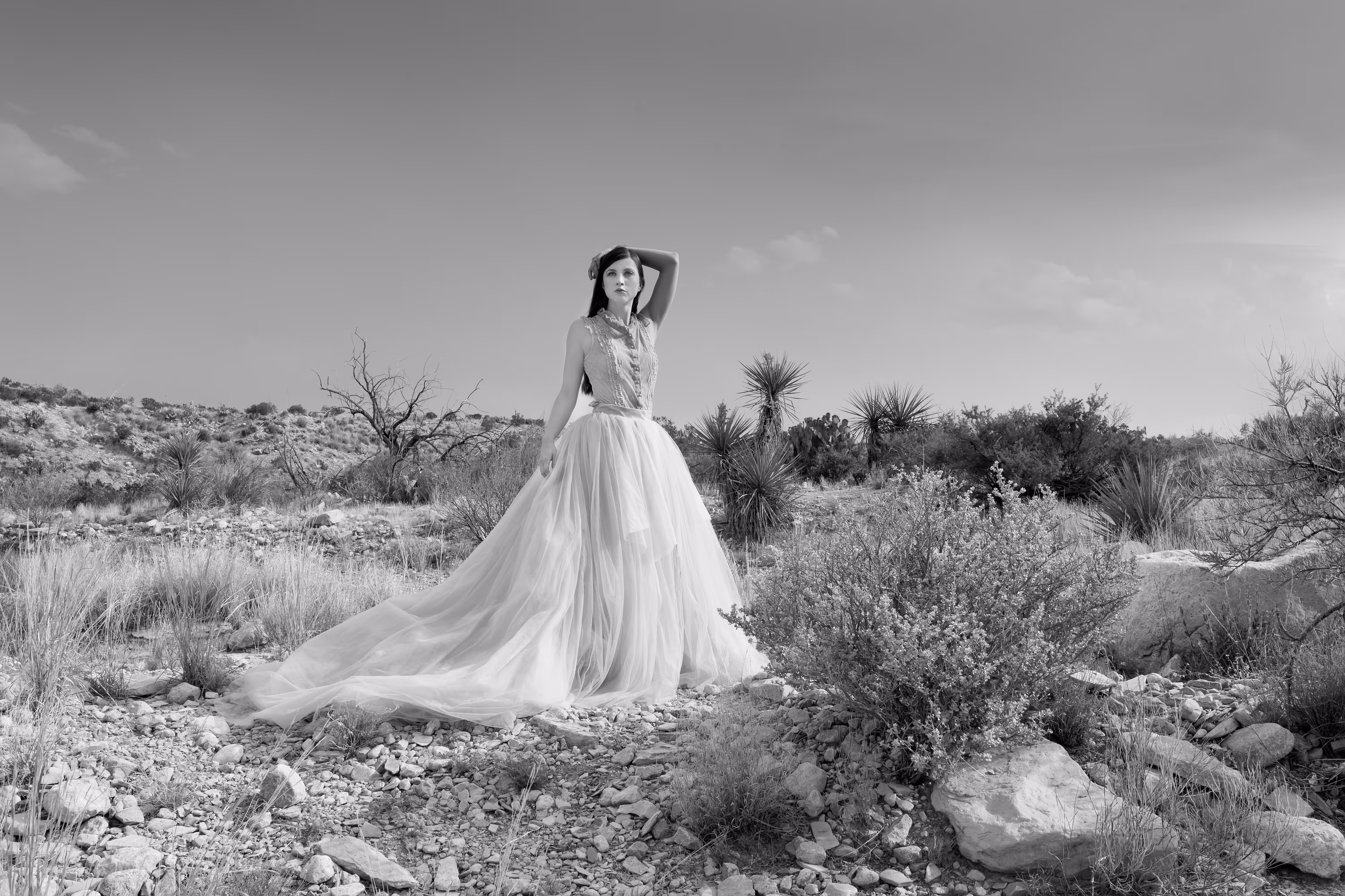 Ethereal Beauty: Wild and Free: A Model's Journey Through Big Bend