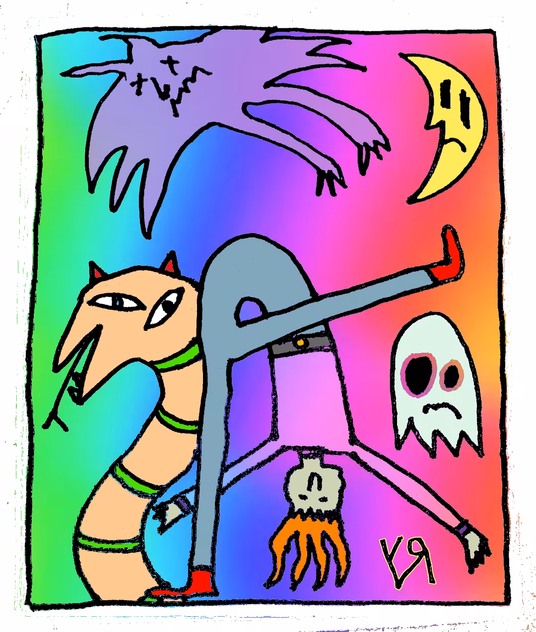 "Party in the Underworld" by Richard F. Yates (Holy Fool)