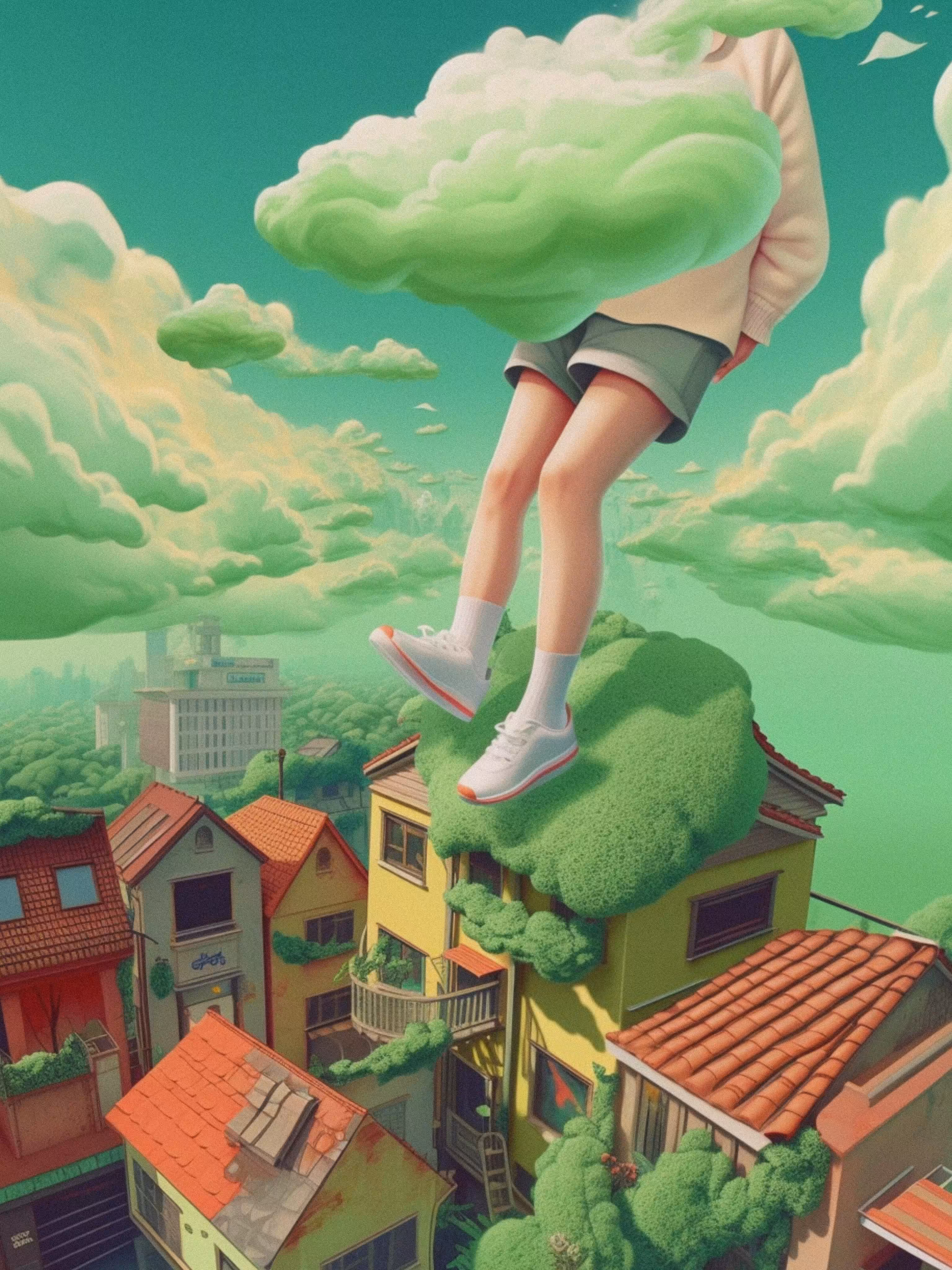 Growing Green: Hide behind the clouds 
