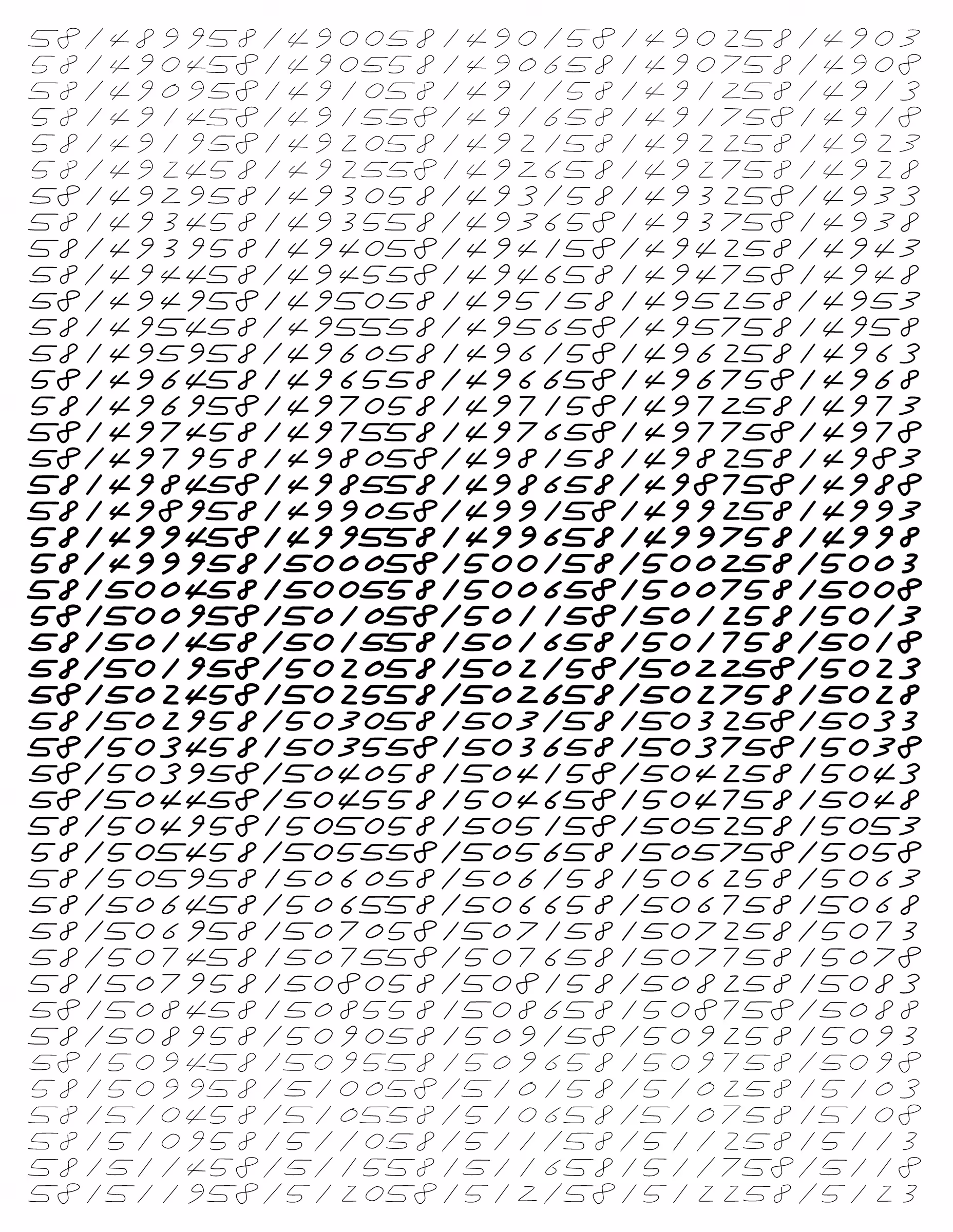 Endless (5,607,250 to Infinity) #686