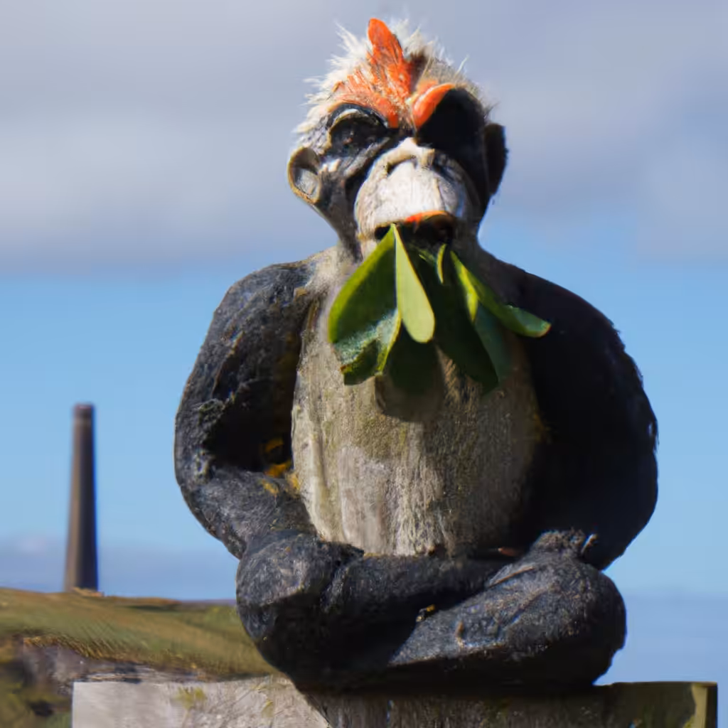 Tri-State Sculptors Conference: Chicken Monkey #1