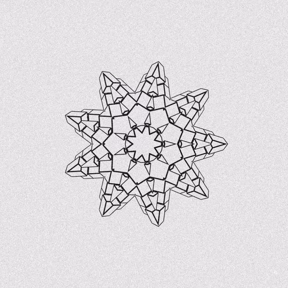 Monochrome Kaleido #407