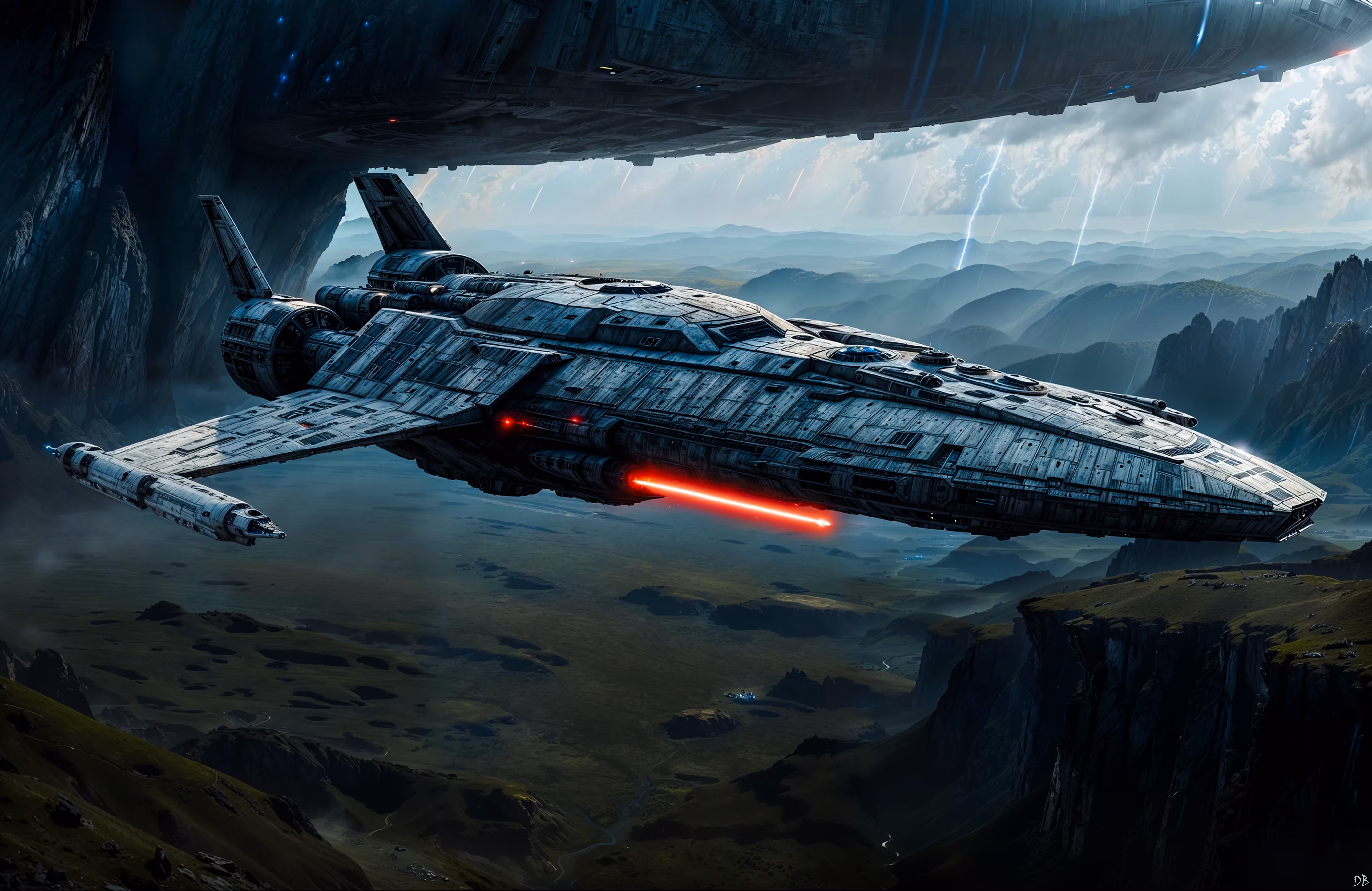 Artificial Fantasy: Xillian Light Cruiser XJS-750