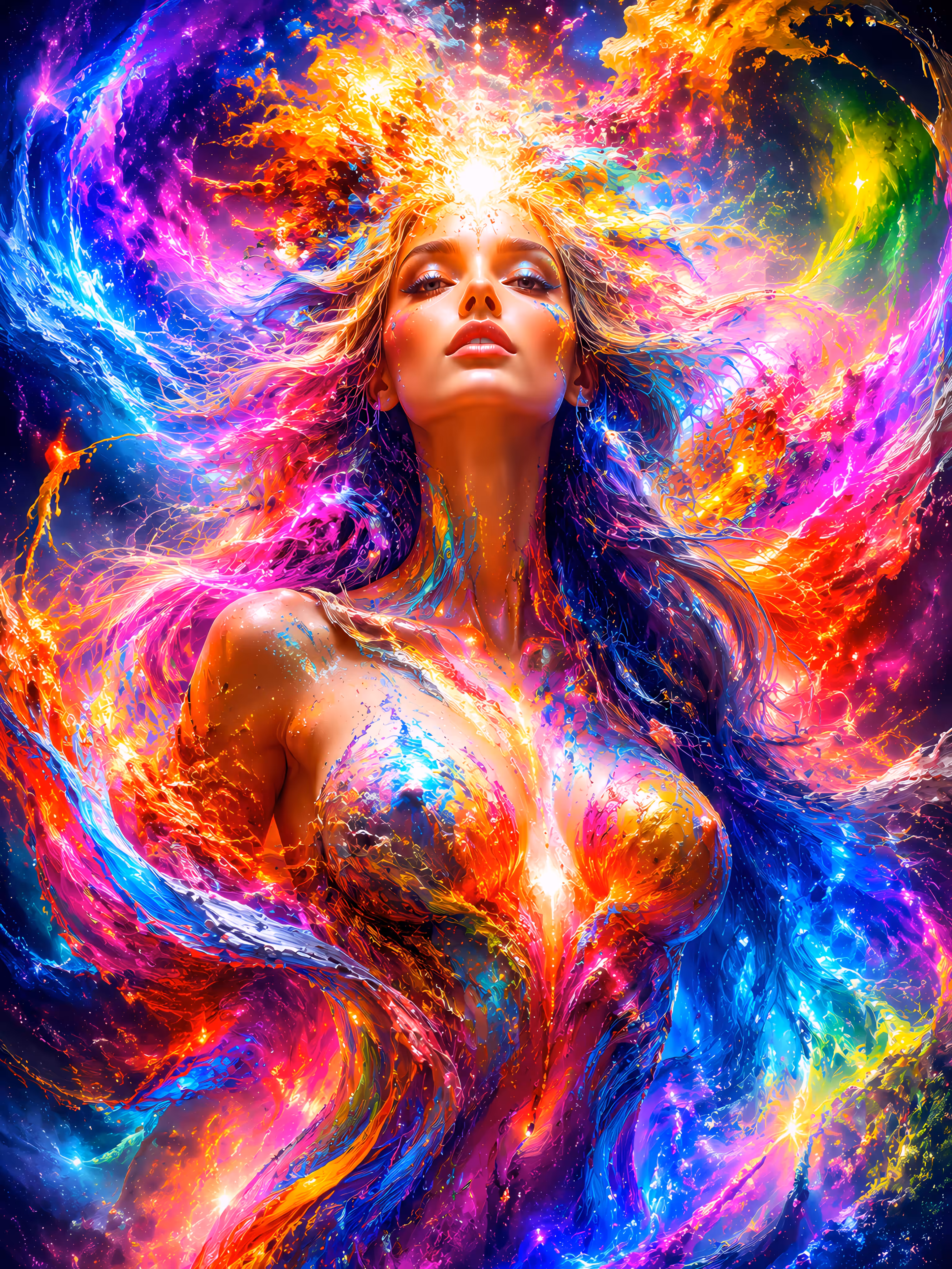 The Colorful Universe: Goddess of Light 