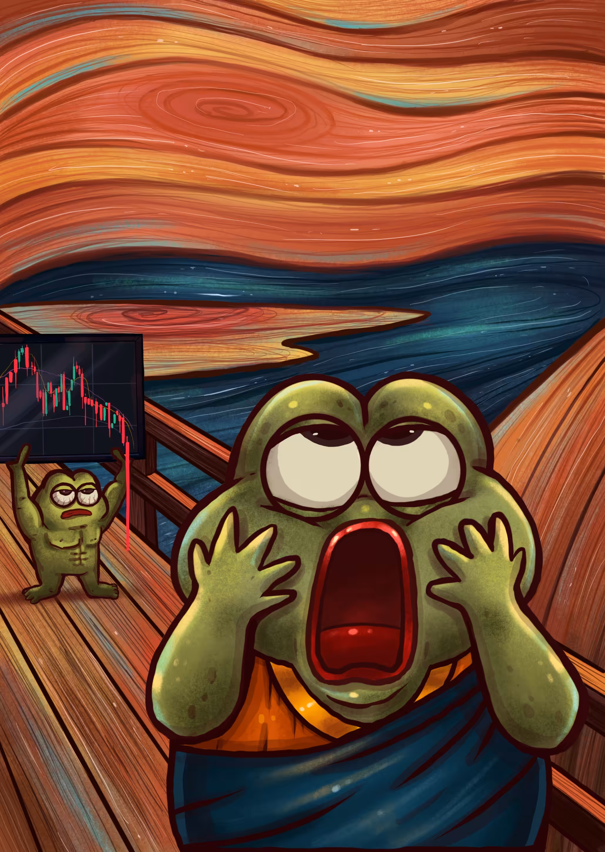 Why is PEPE screaming?