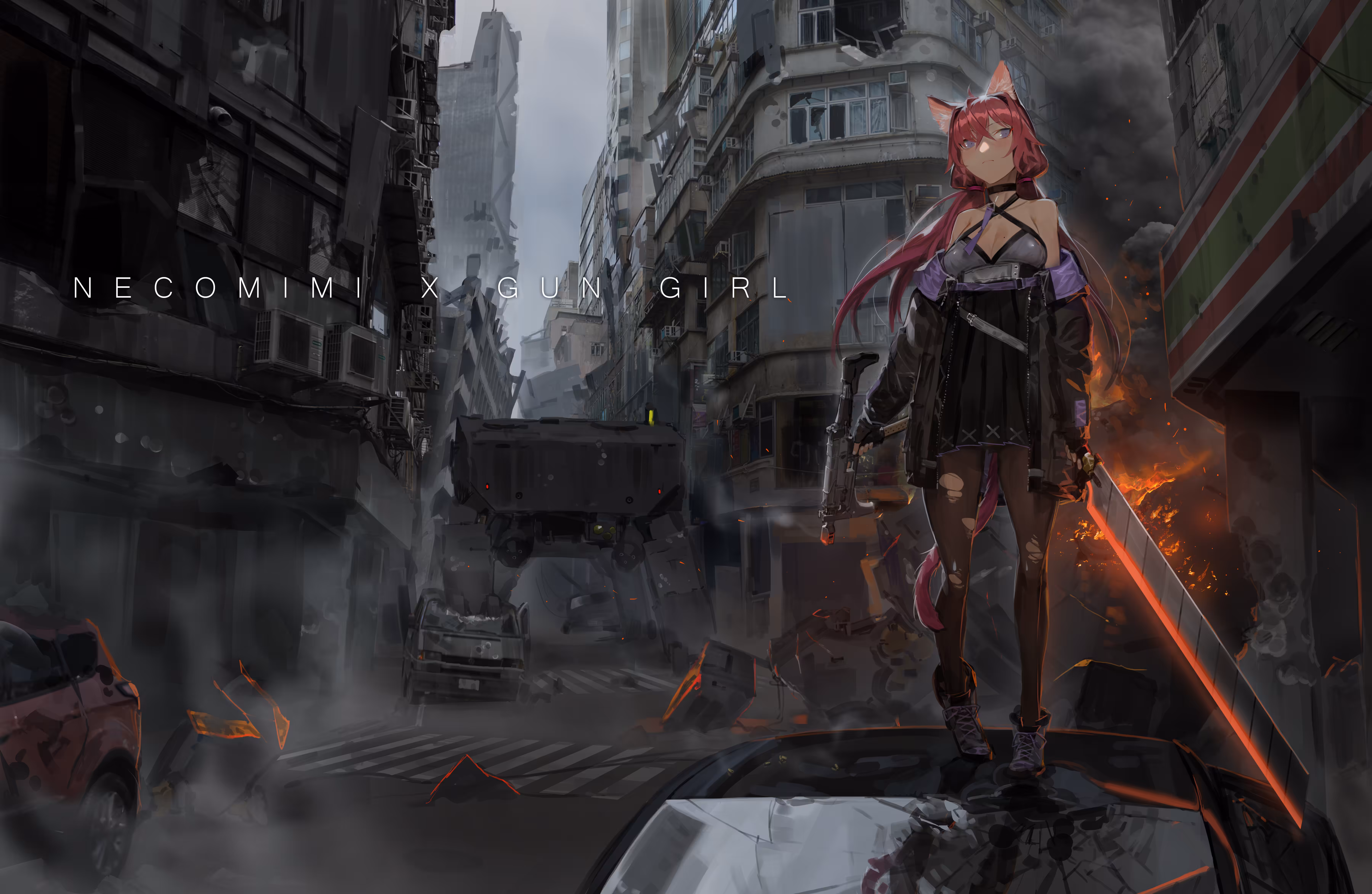 NEKOMIMI X GUN GIRL - 200106
