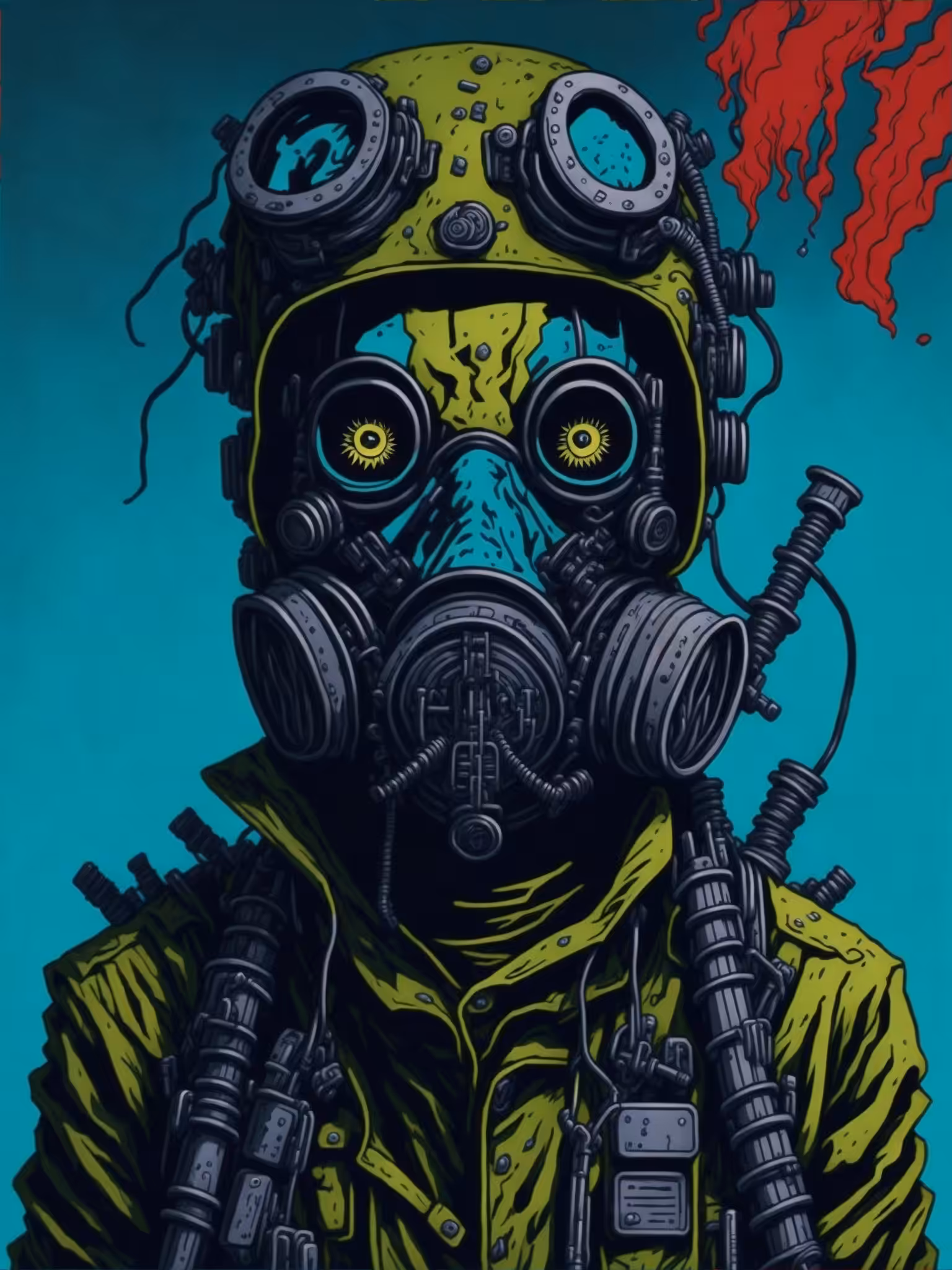 Gas Mask Soldier