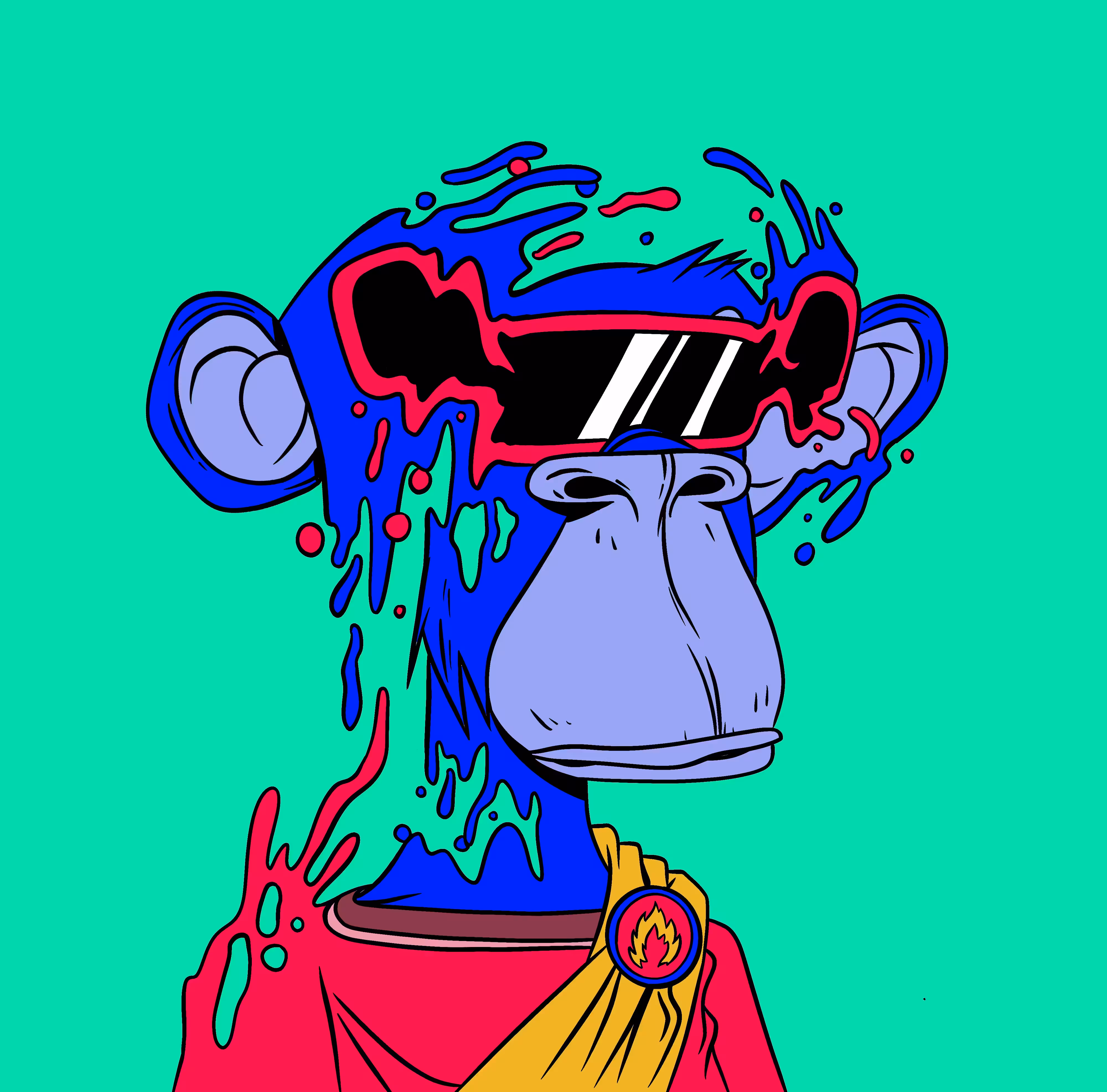 Bored Third Eye Ape #3803 - 1/1 Edition