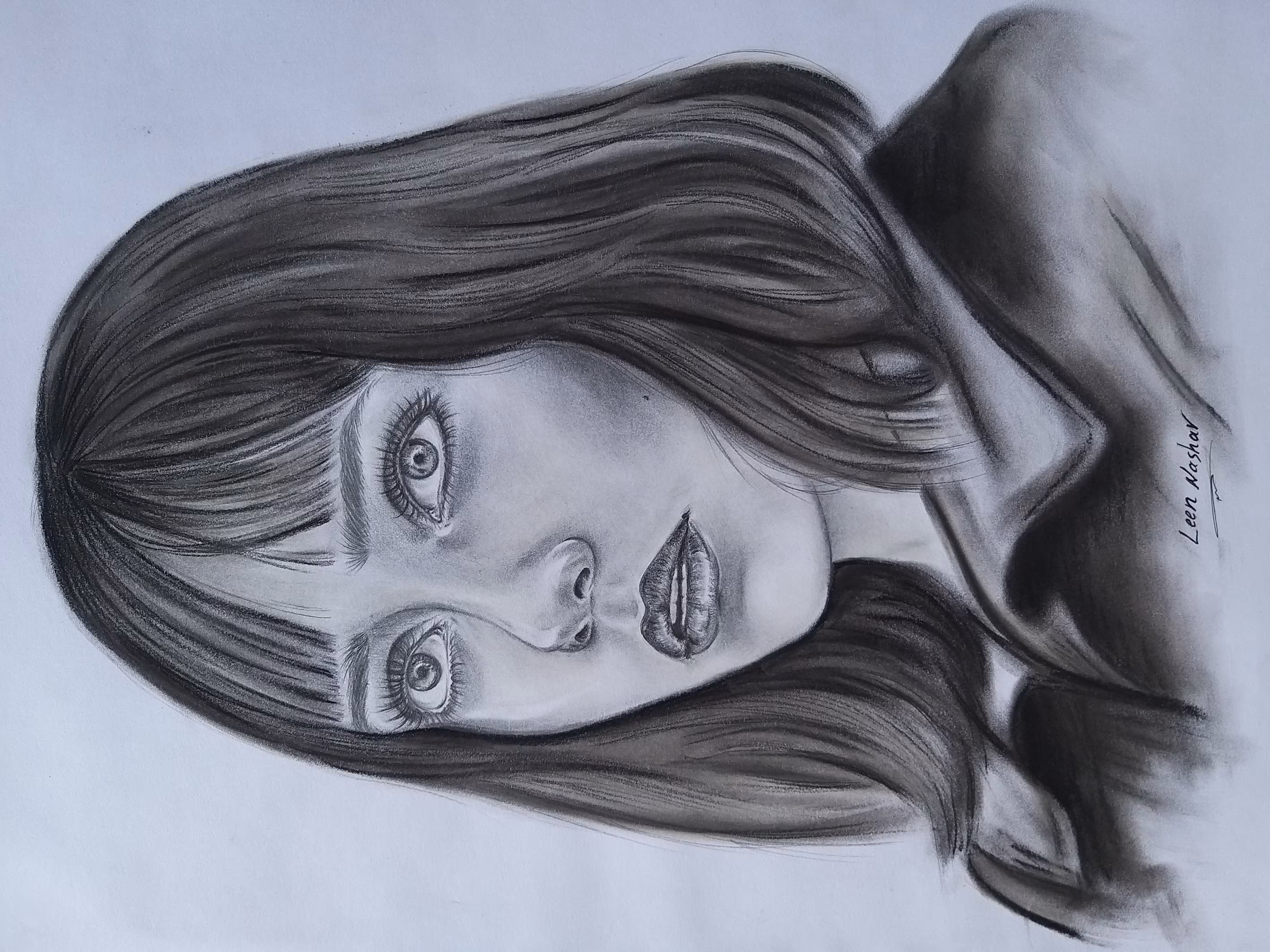 Bated breath (pencil drawing)