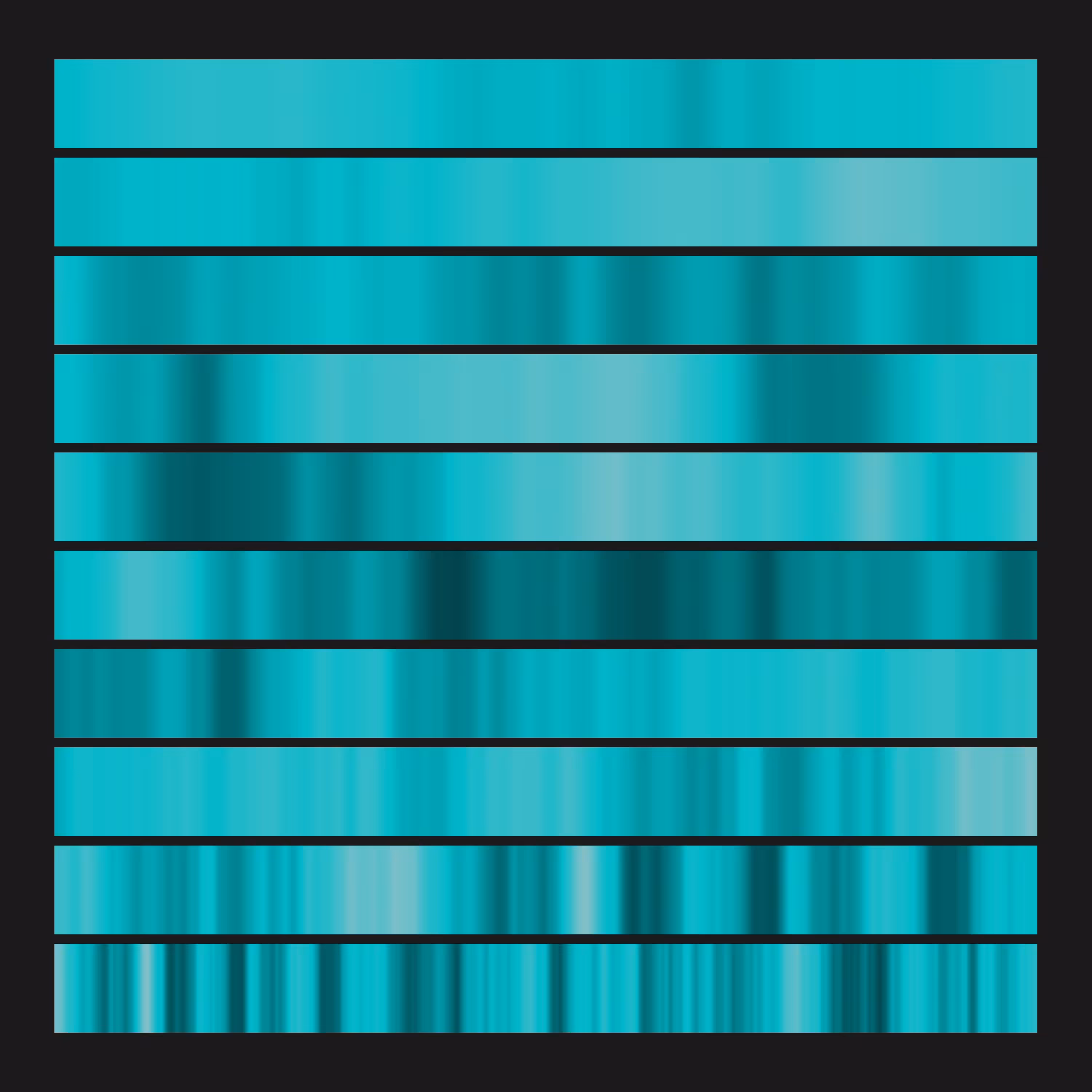 180° monochrome blot
