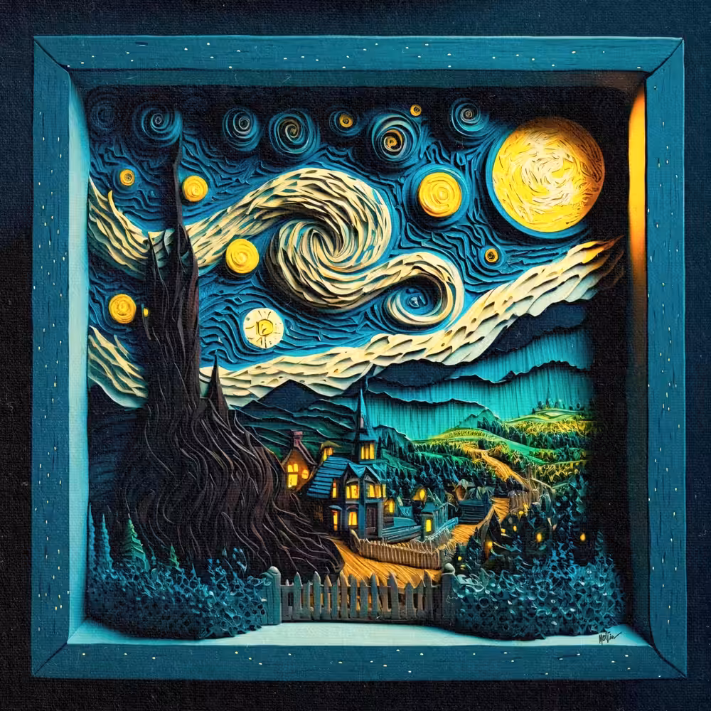 The little starry night #01