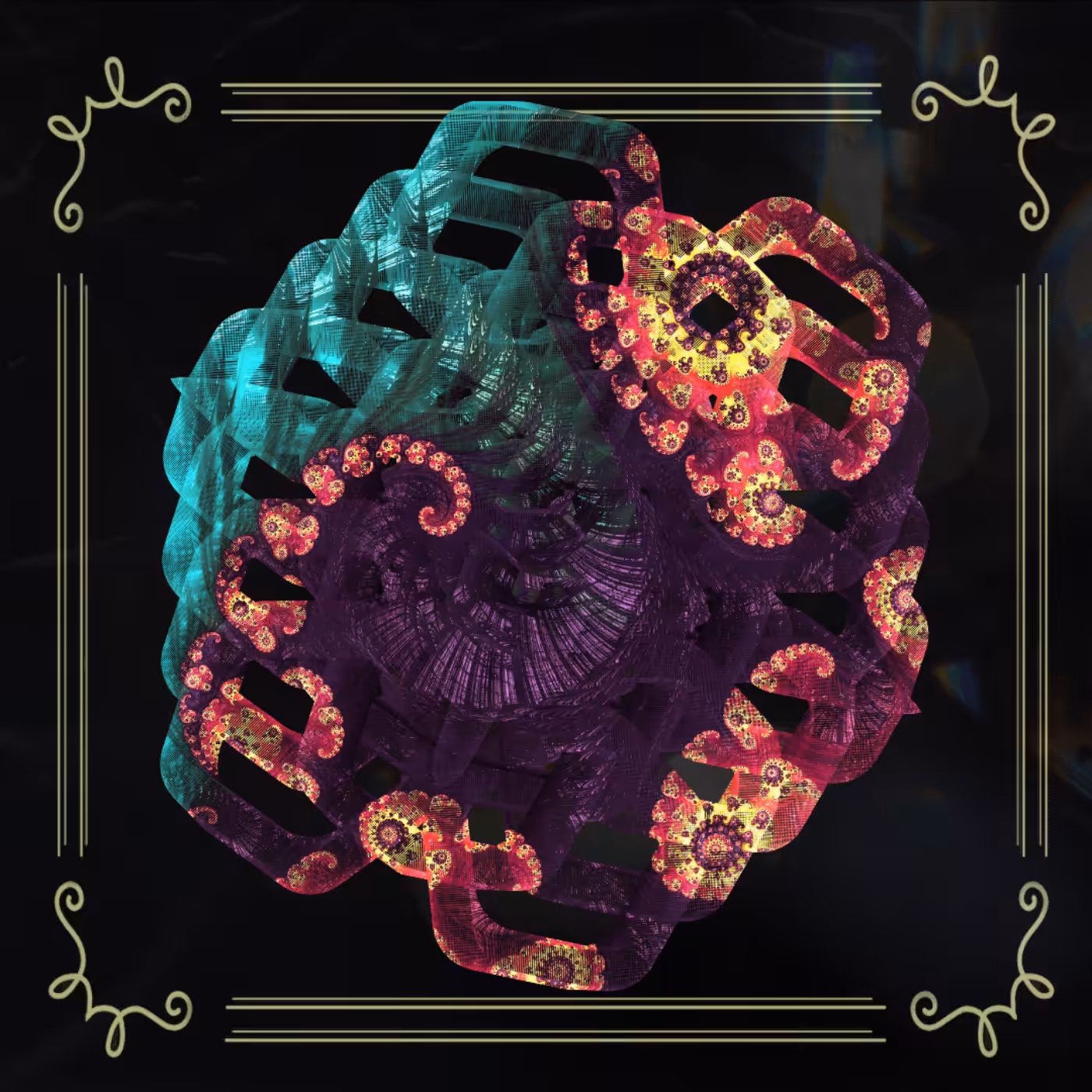 Frame Fractal #25