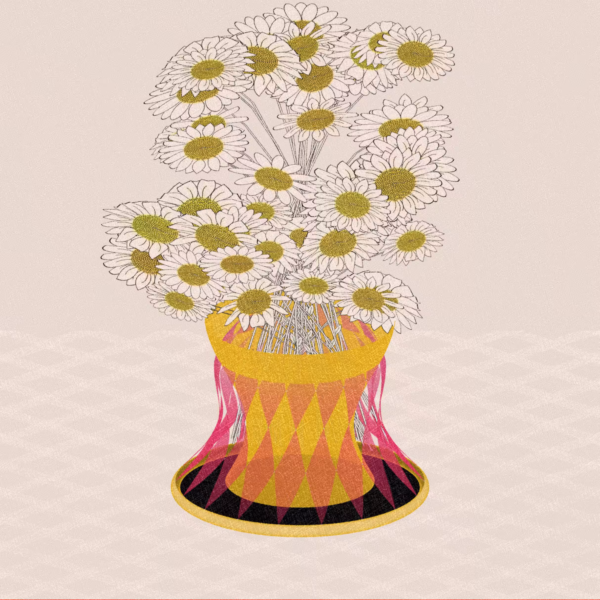 Vases and Daisies #59