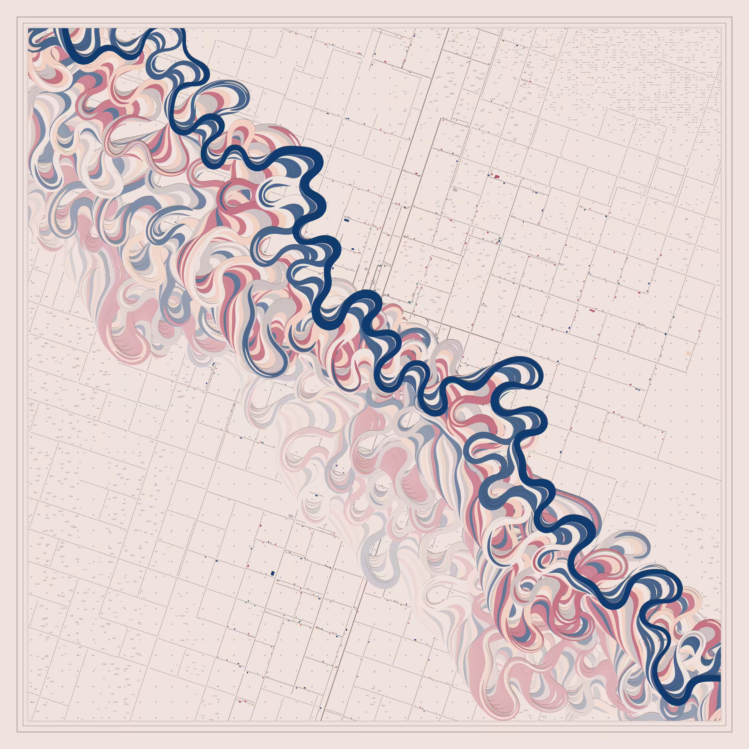 Ancient Courses of Fictional Rivers #61