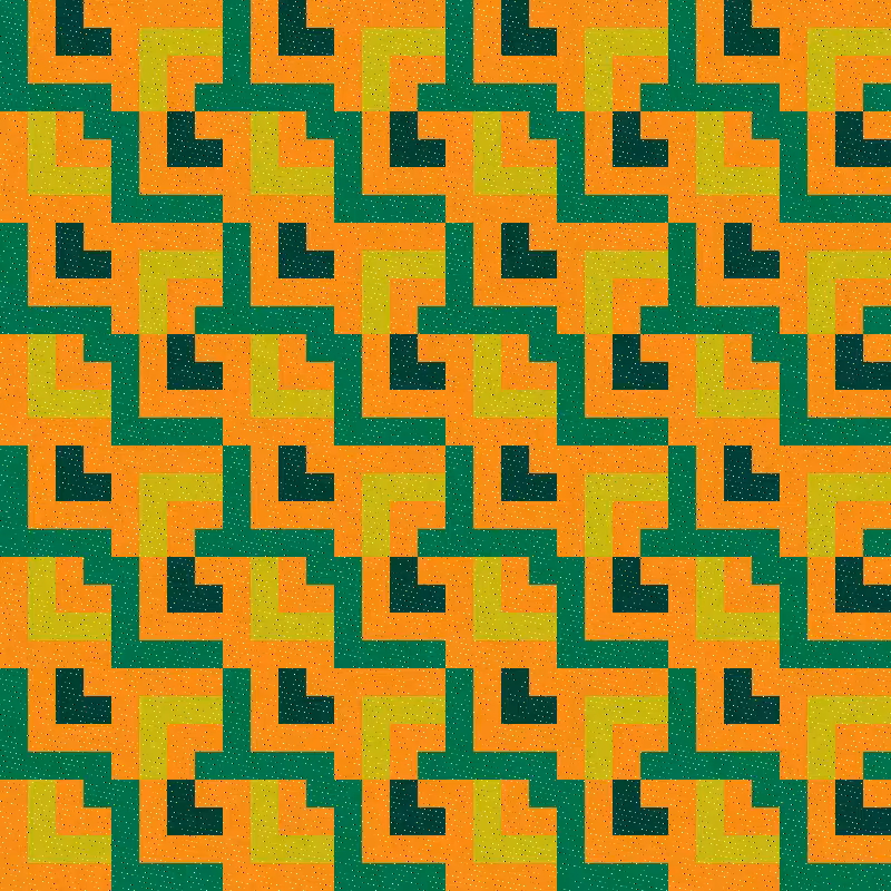 Regular Tile painting #112