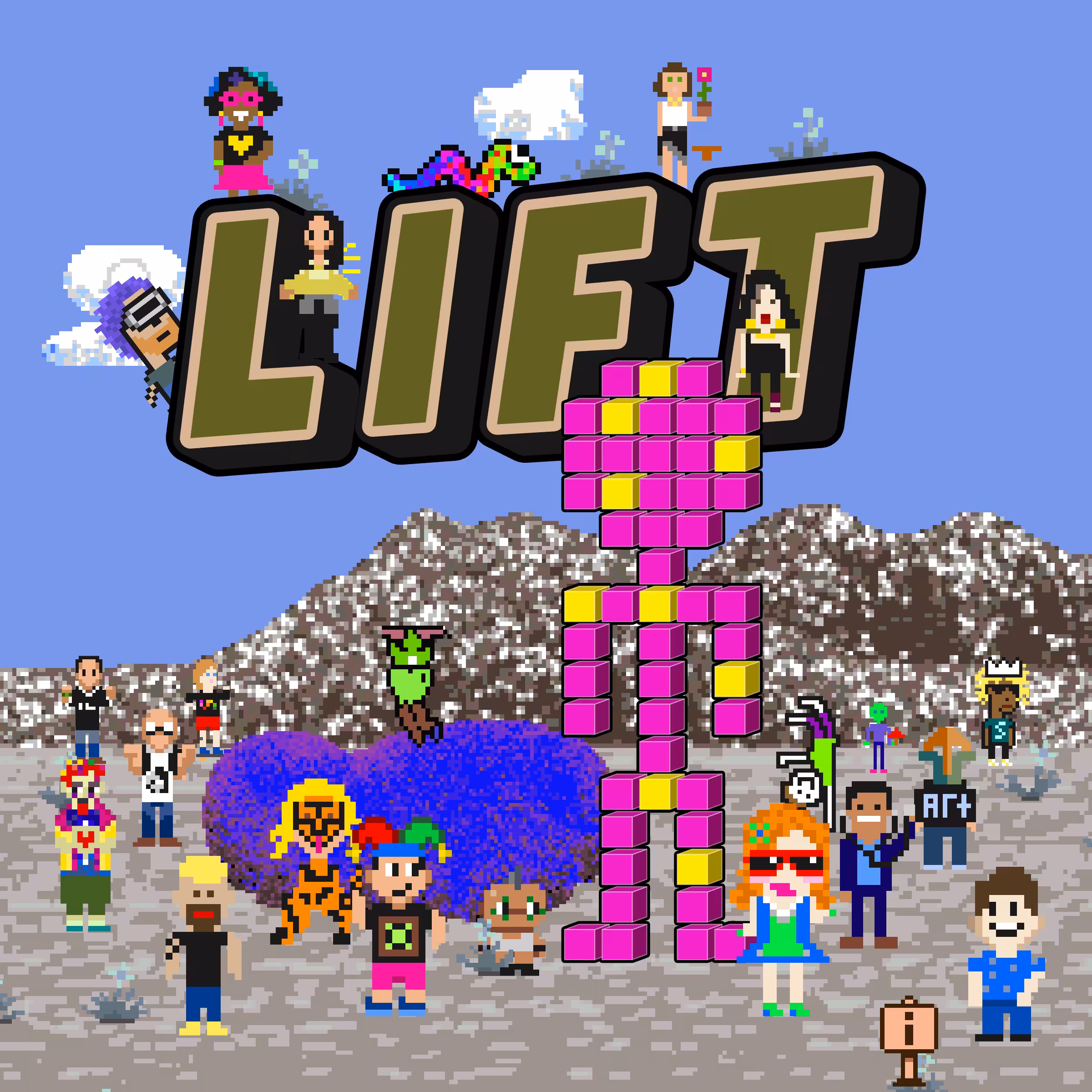 LIFT (a self portrait) #685