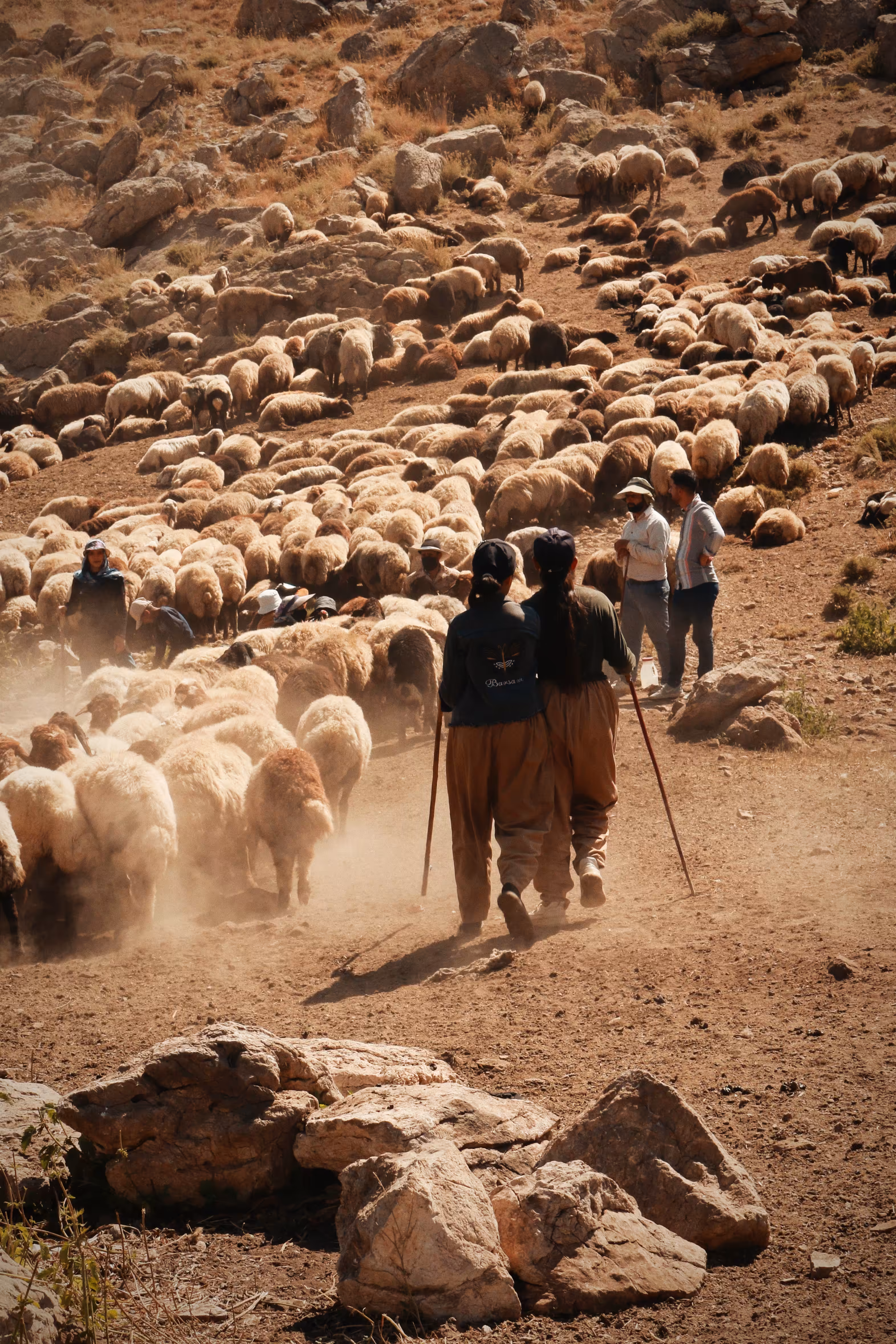 Nomadic girls