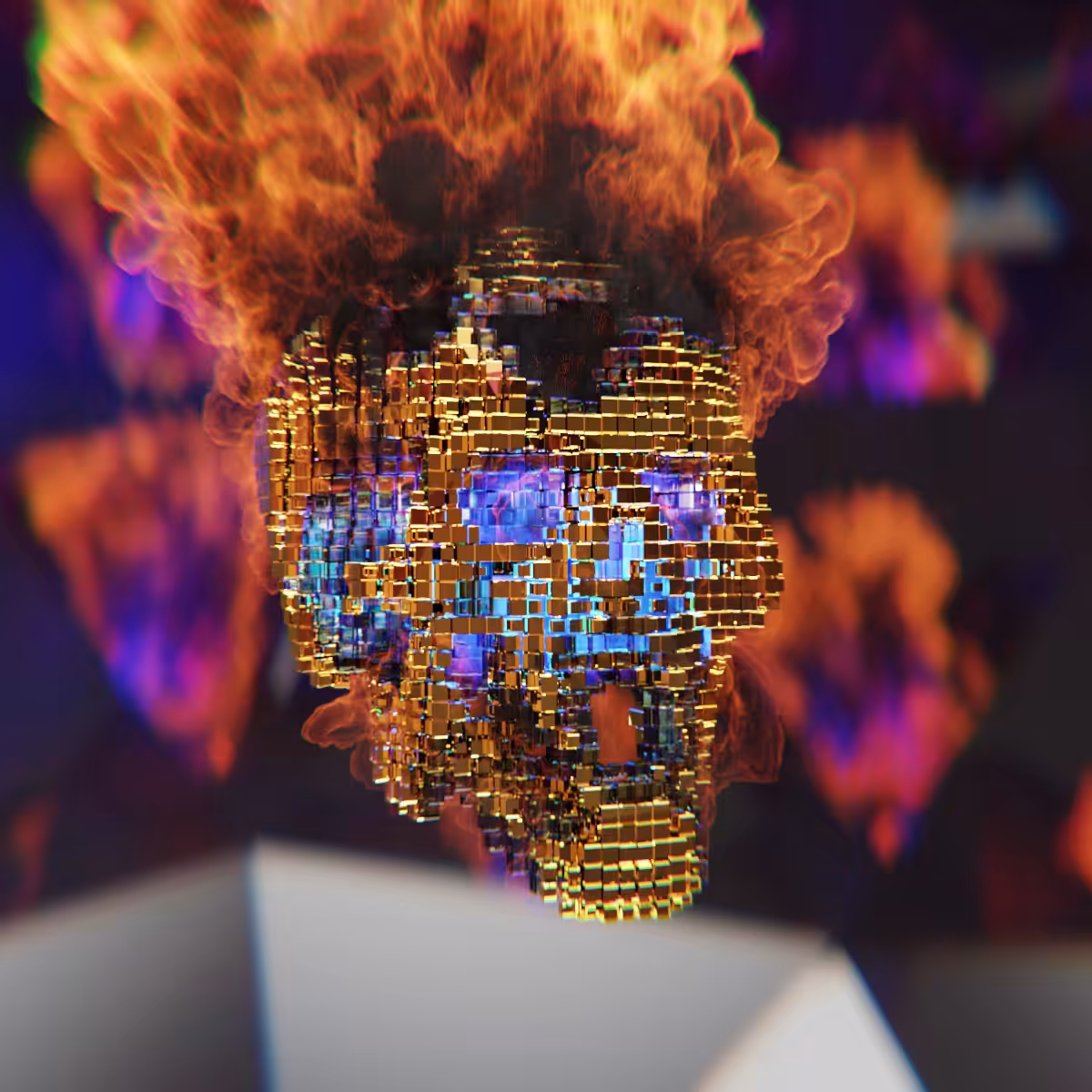 Skull of replicant #3