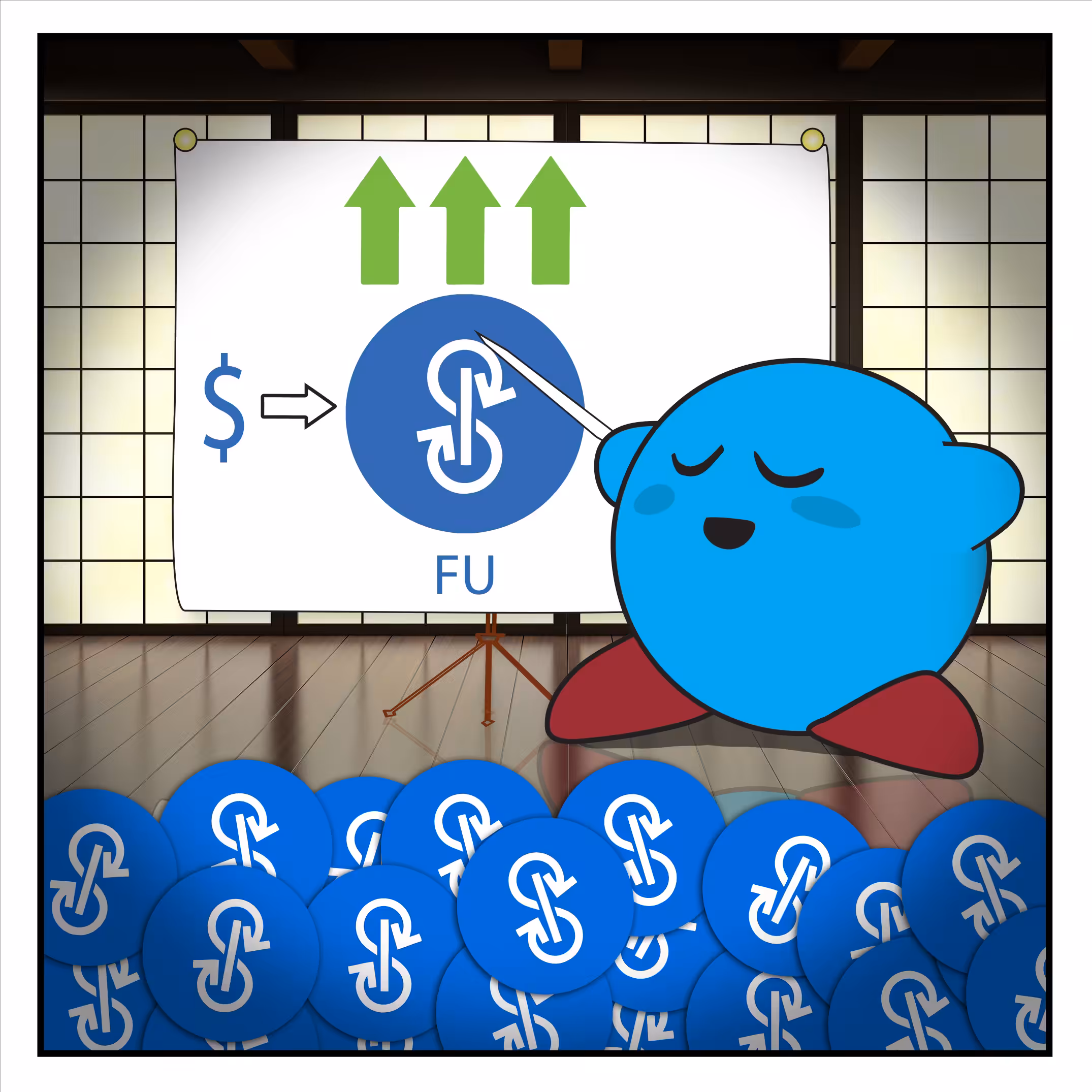 Blue Kirby's Tokyo Booth
