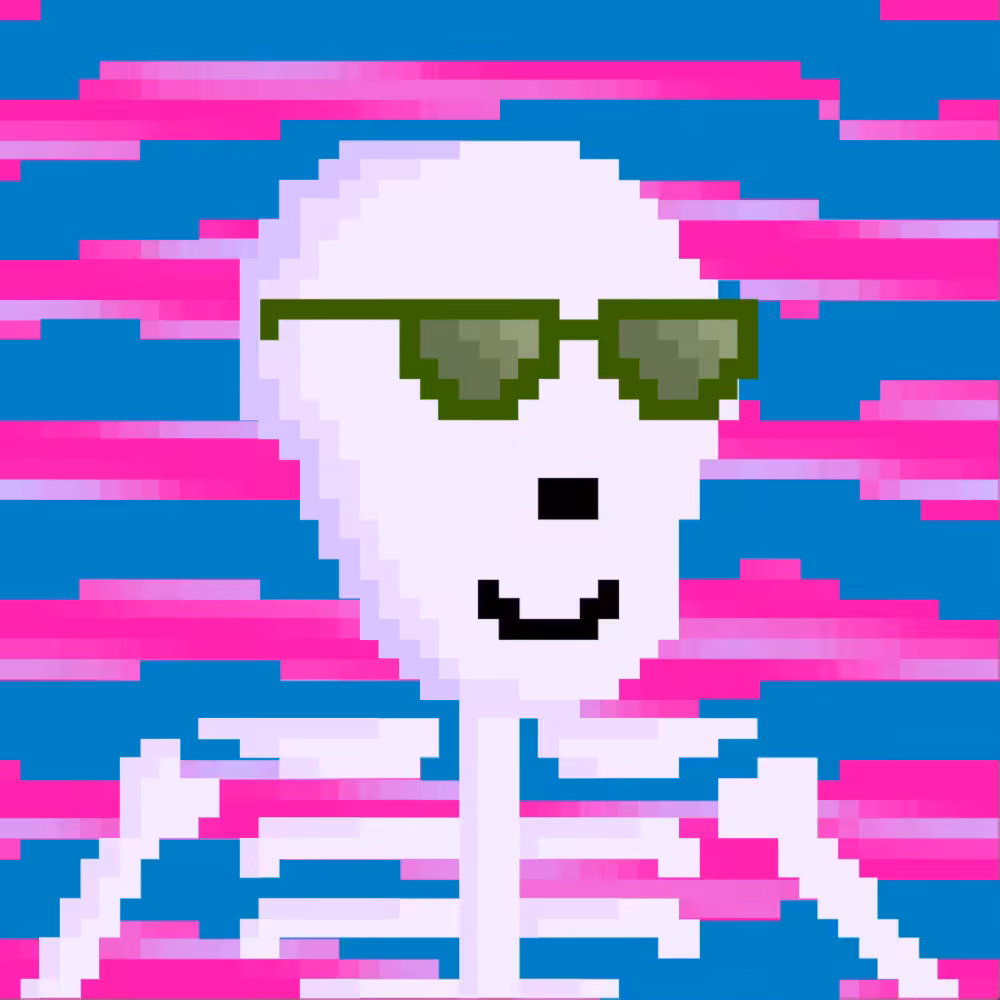 PIXEL SKULLETTI 1 #322