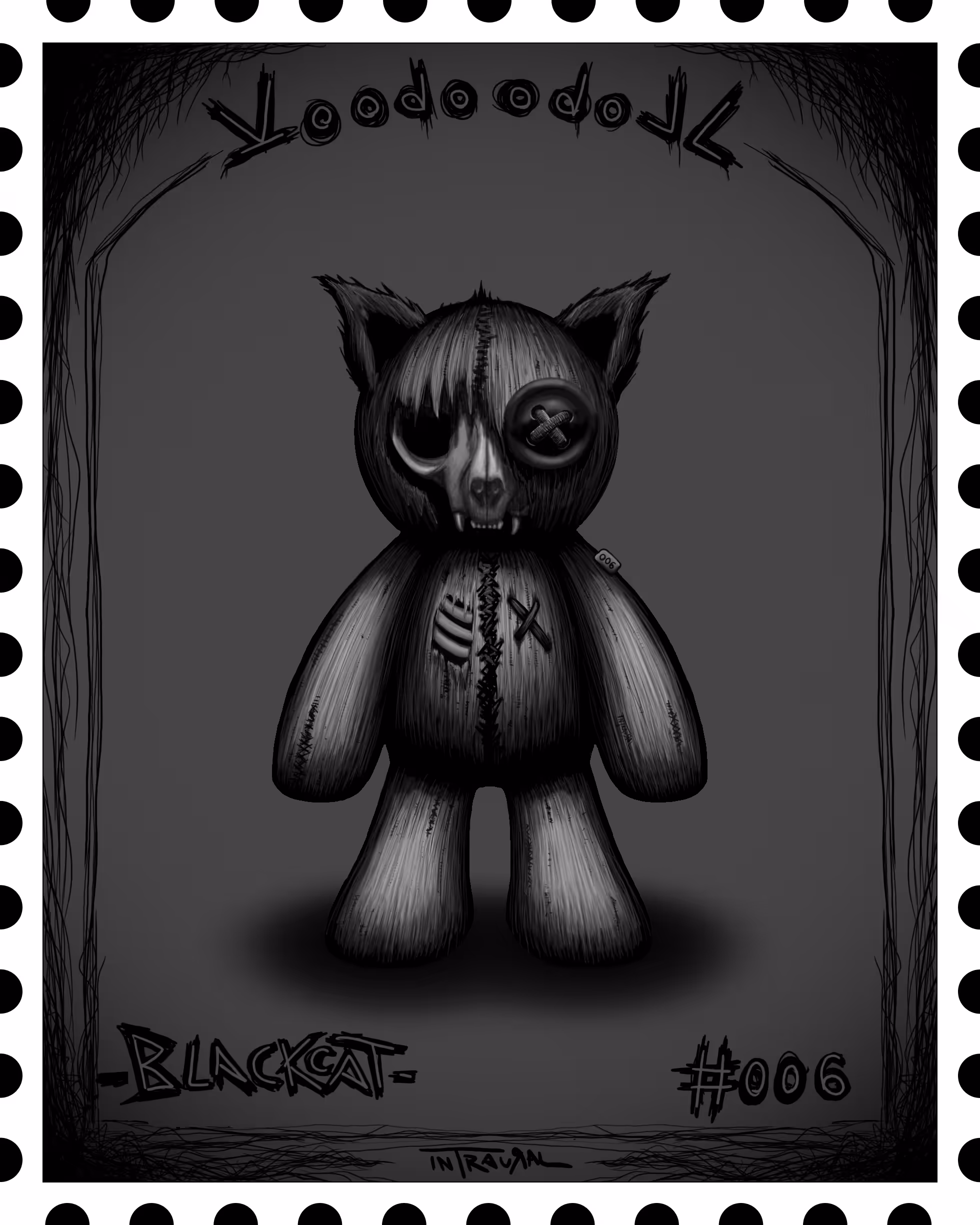 #006 black cat