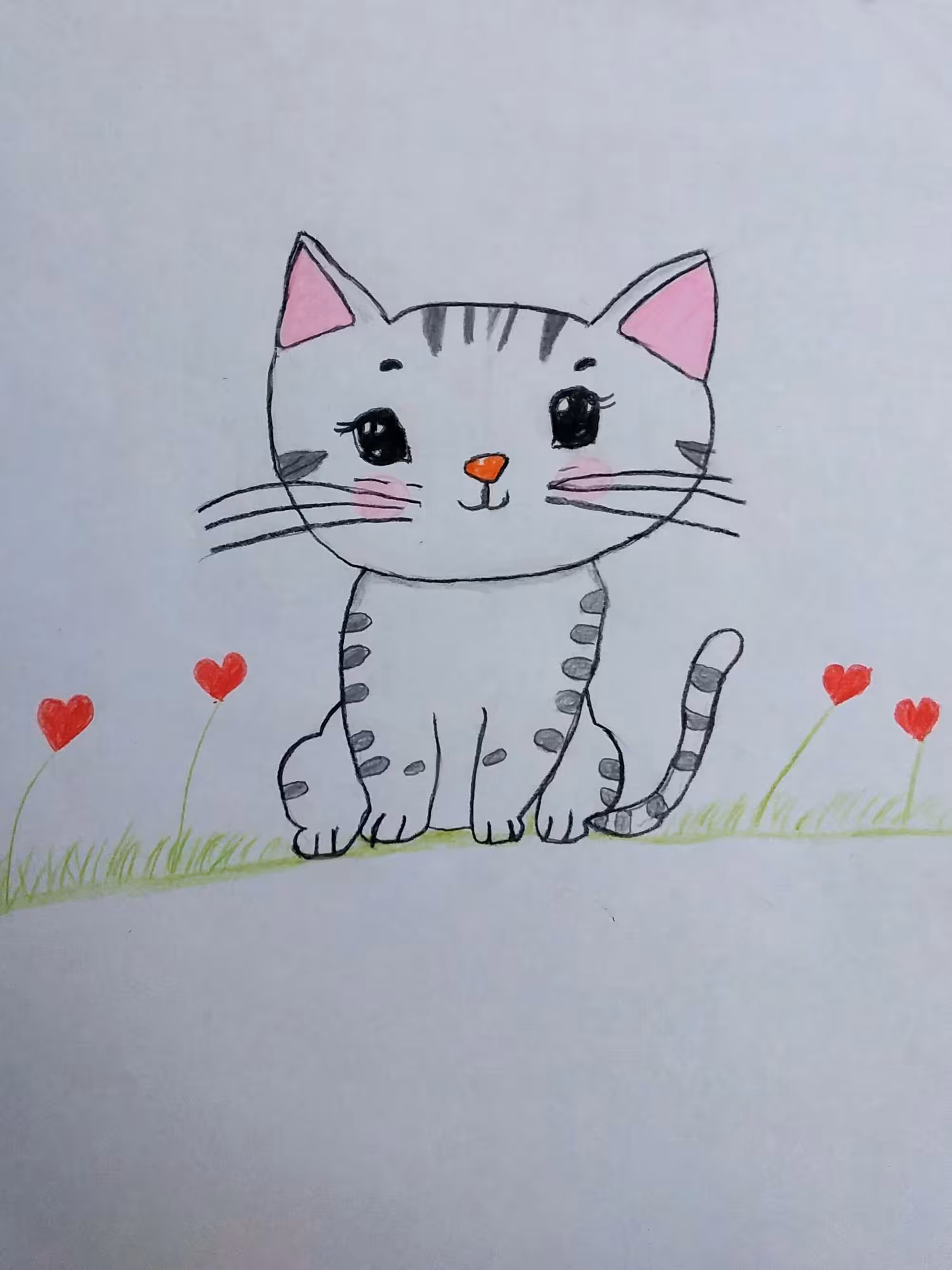 Cheerful cat