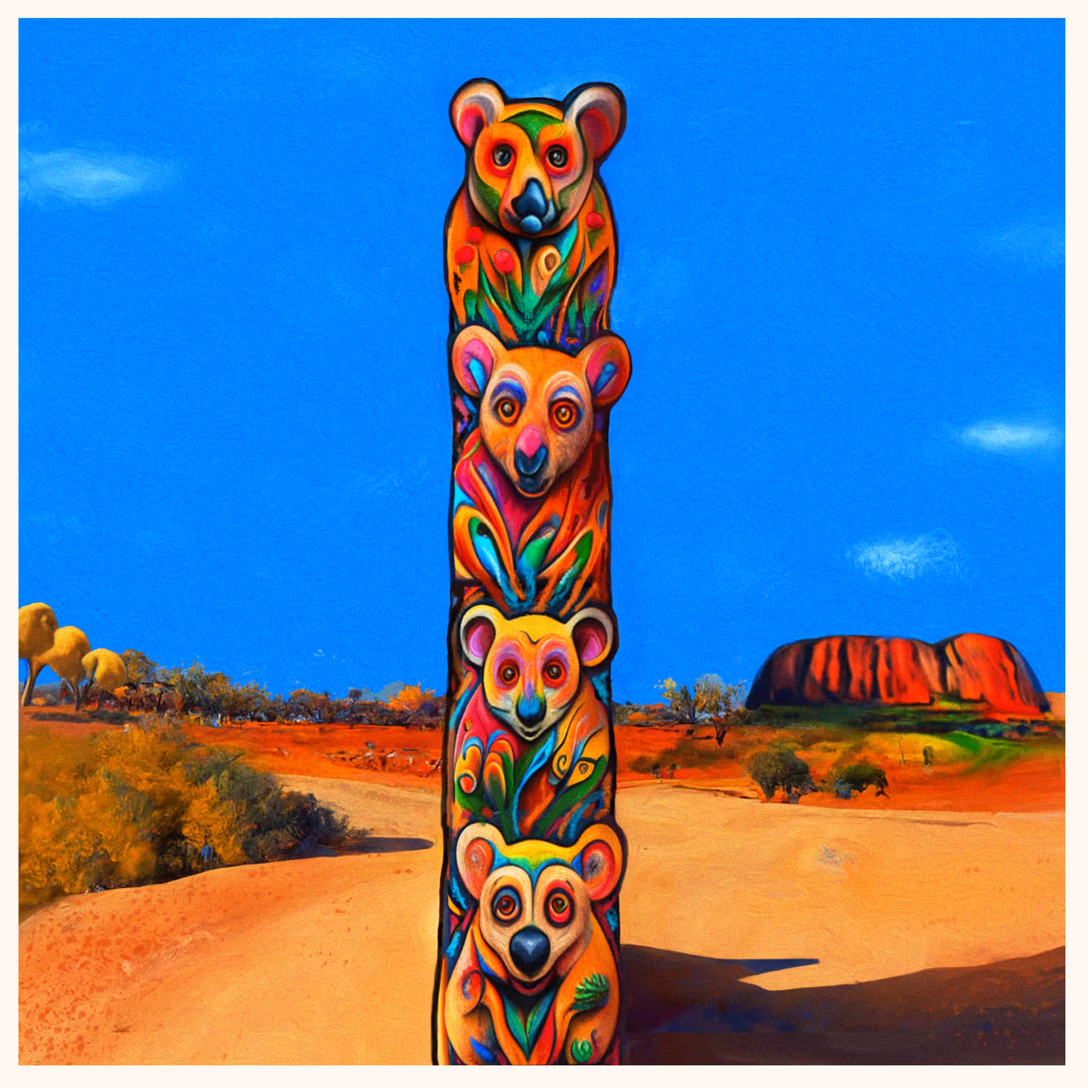 Looking Up: Koala Totem