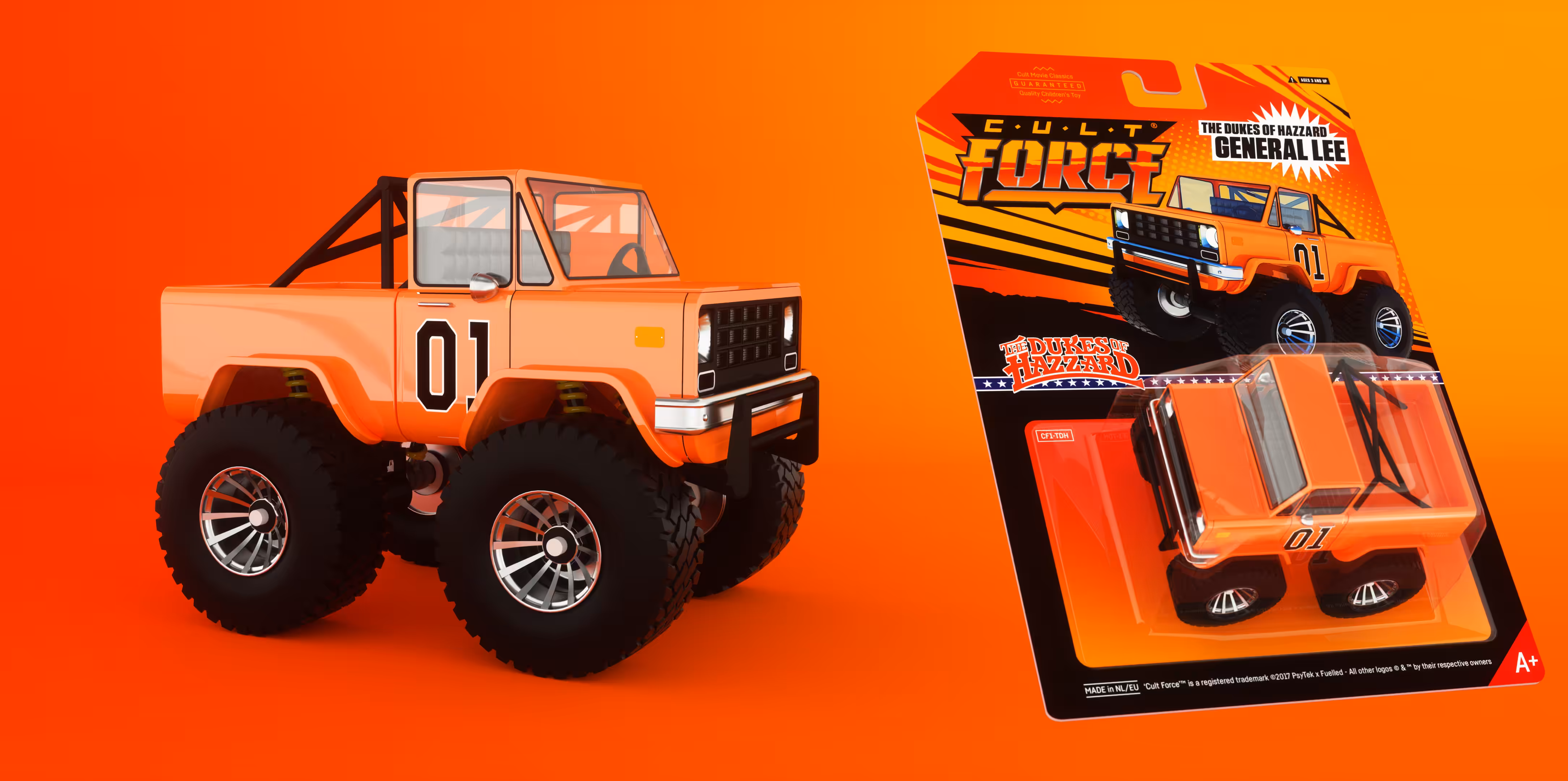 Cult Force General Lee Combo Pack
