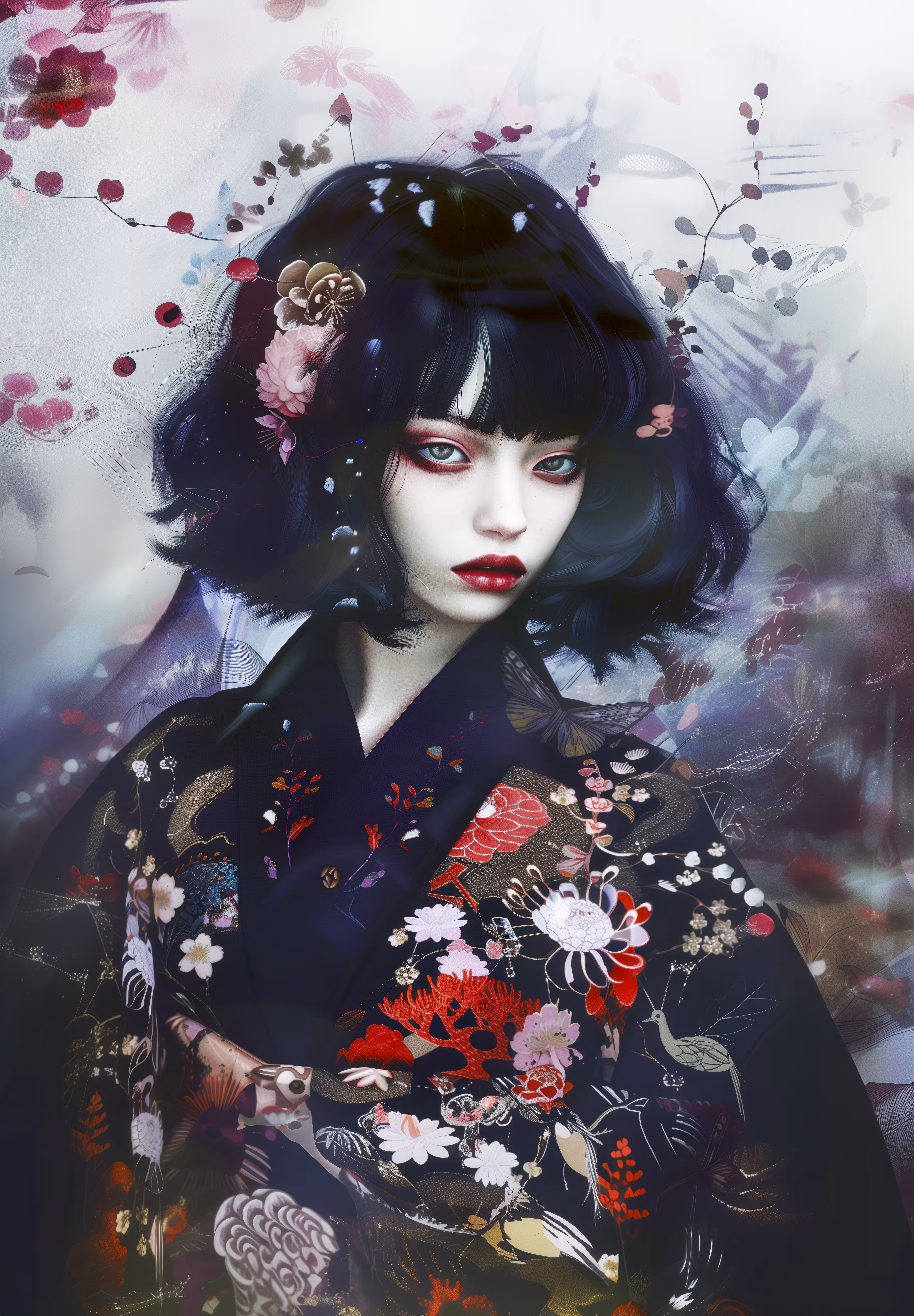 The Invitation of the Kimono Girl