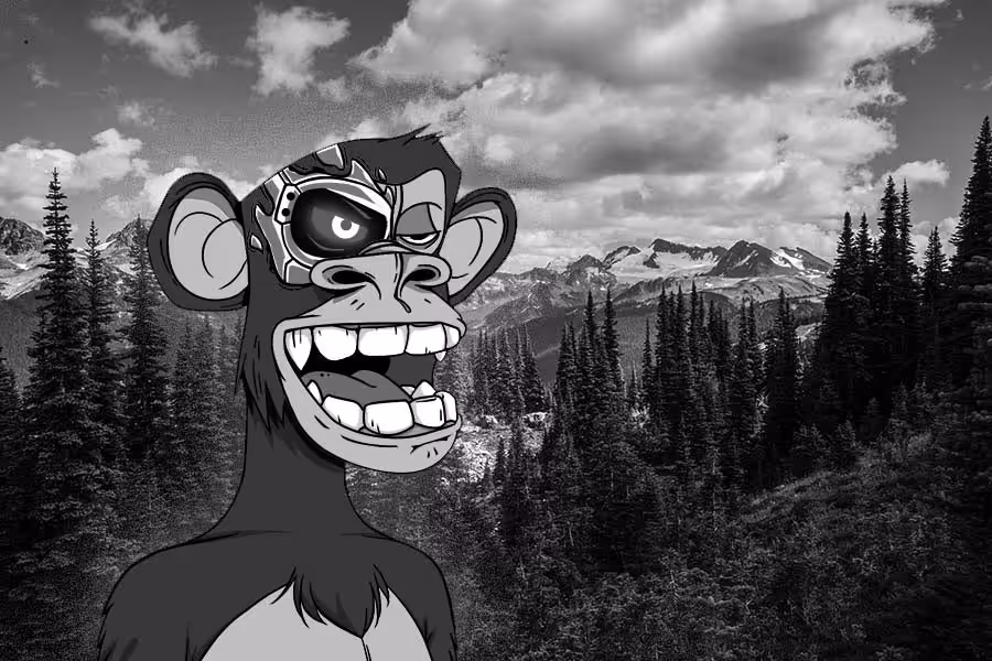 Getting Back To Nature w/ Bored Ape #5428