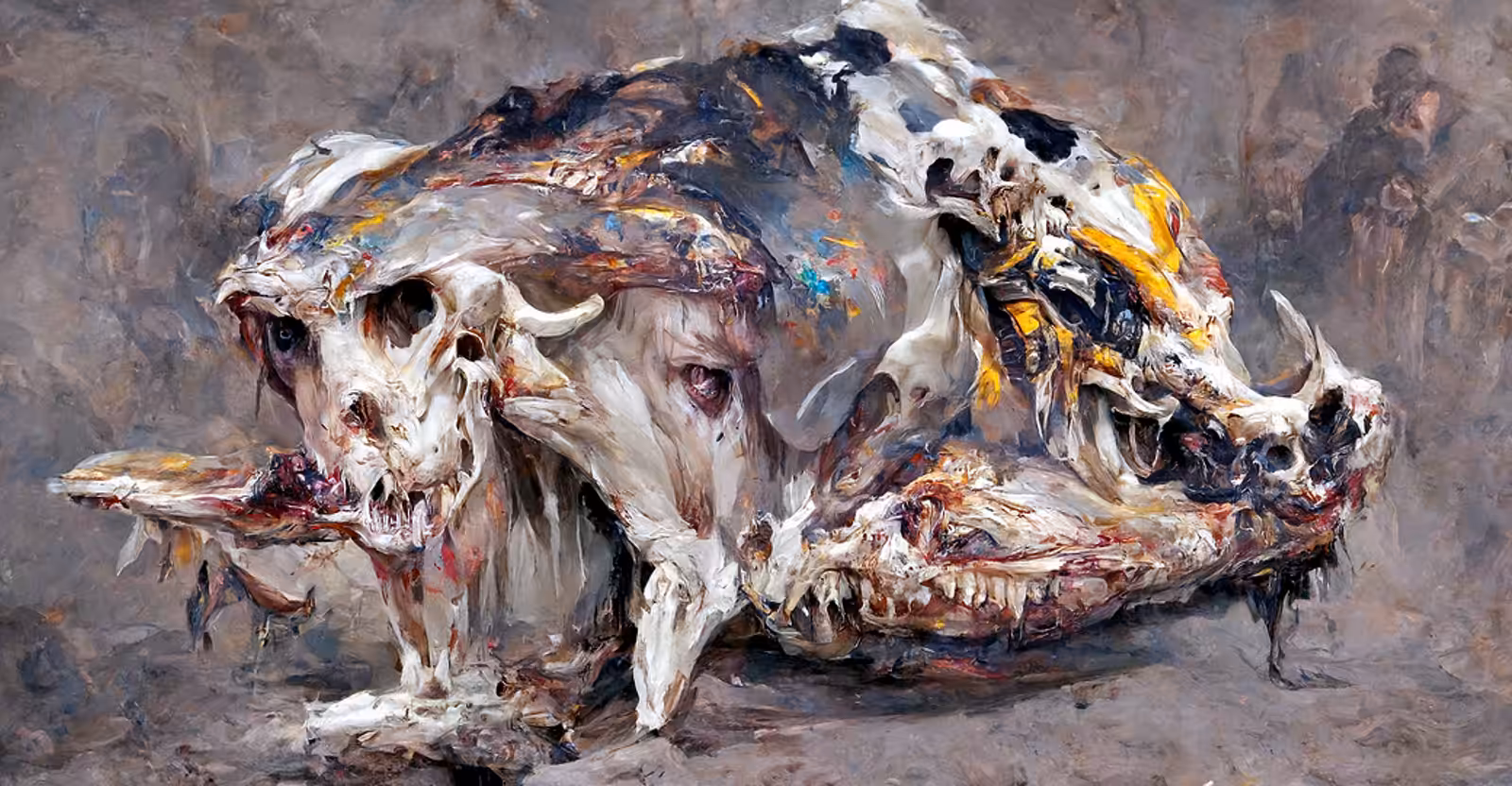 "Cow skull"-4