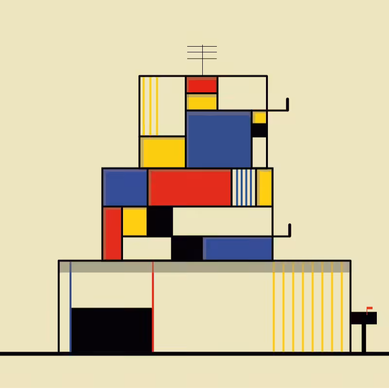 The Mondrian’s Houses #34