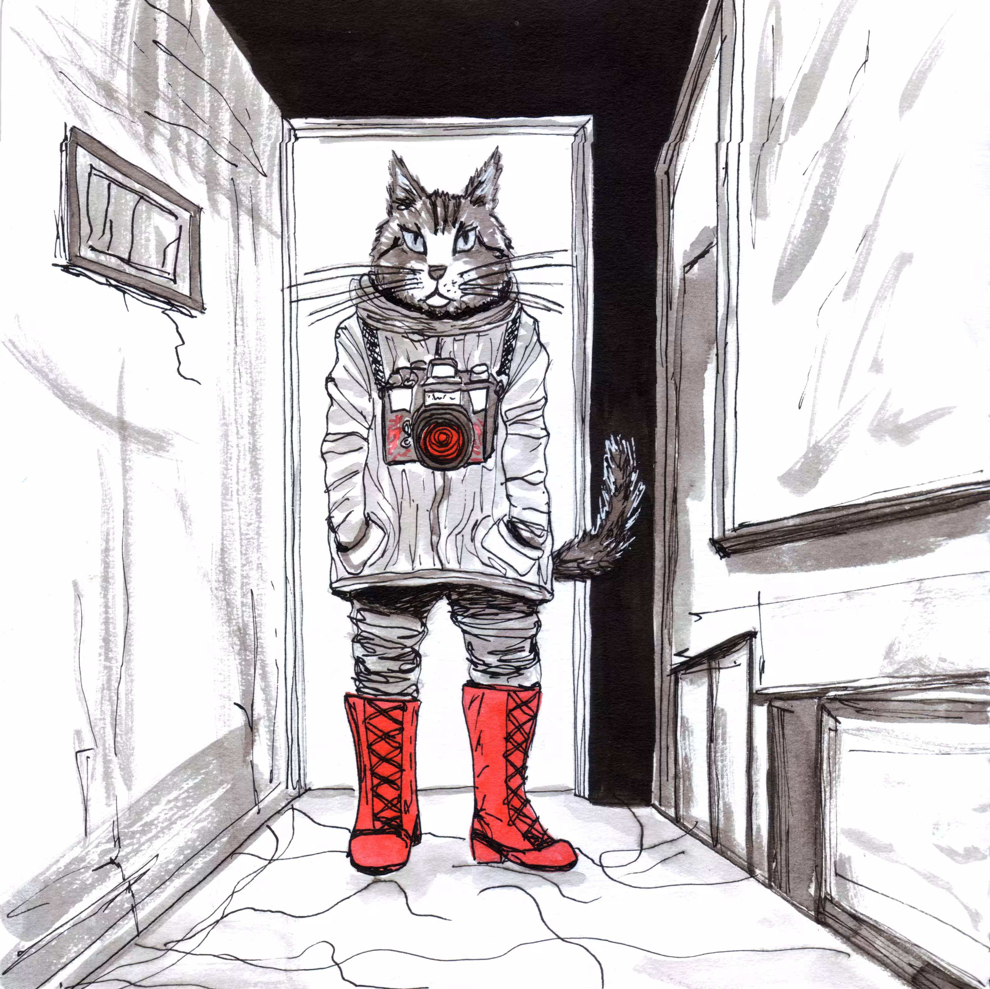 Inktober: Camera