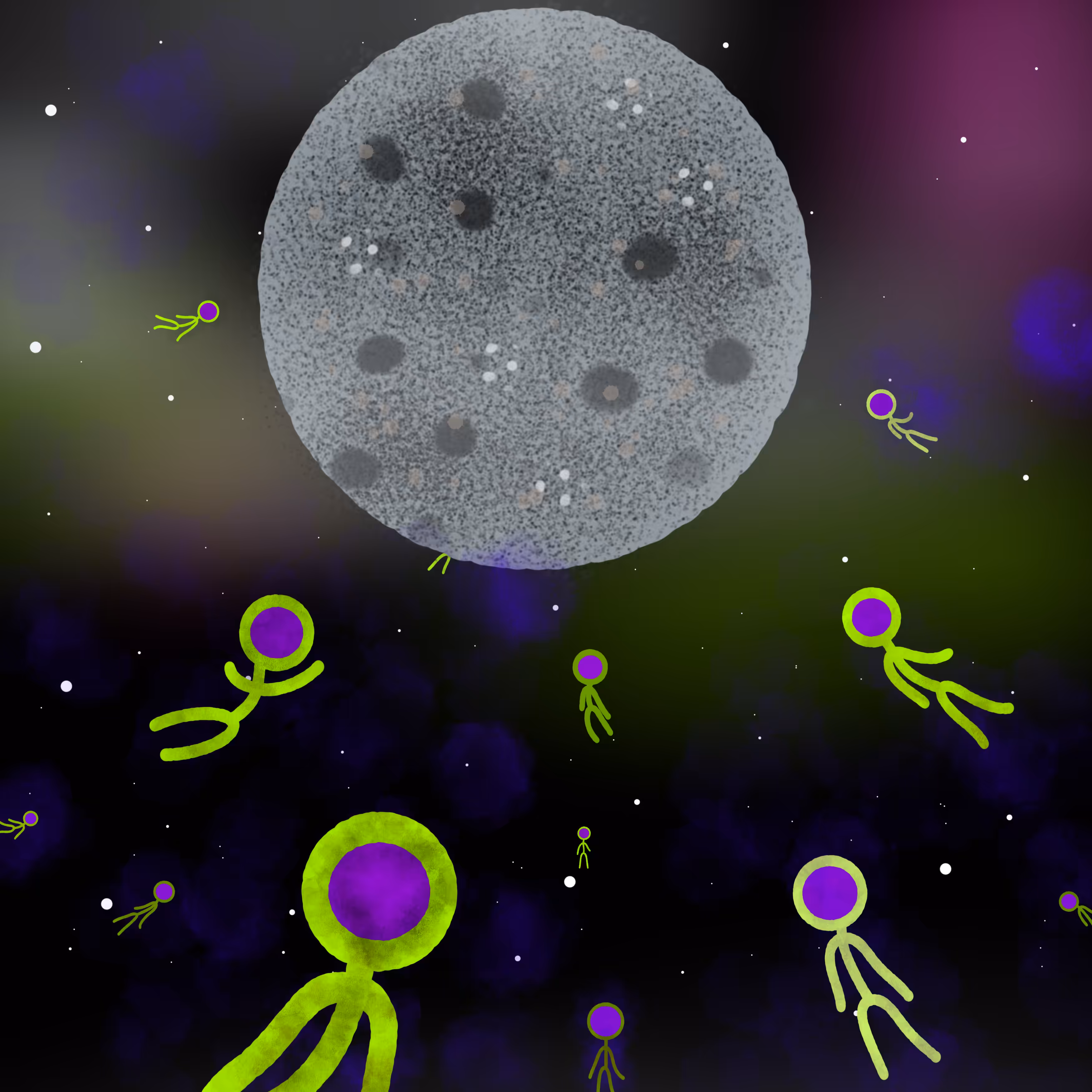 group will stay on the moon