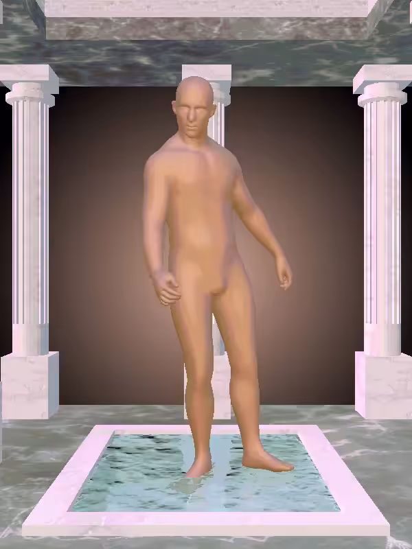 HeavenComputer: The Drunk Metallic Brick Man #6350