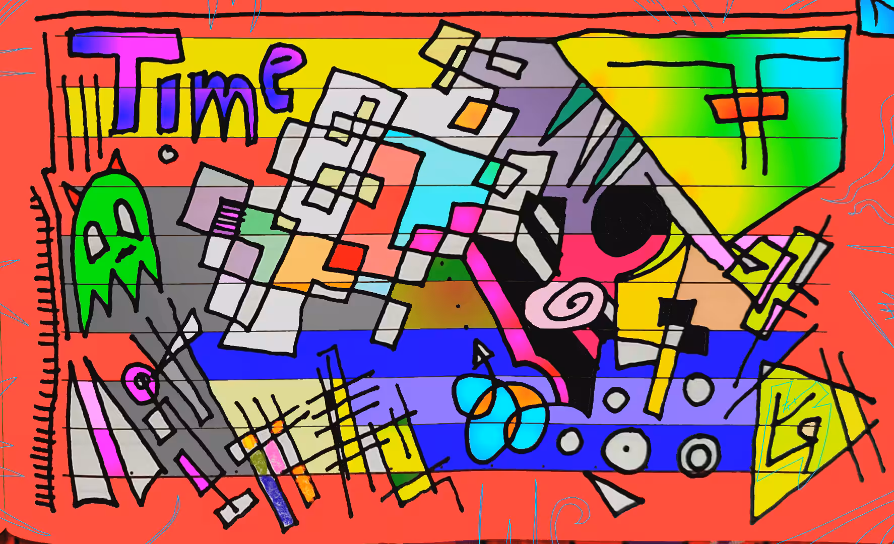 "Time (7 Aug. 2022)" by Richard F. Yates (Holy Fool)