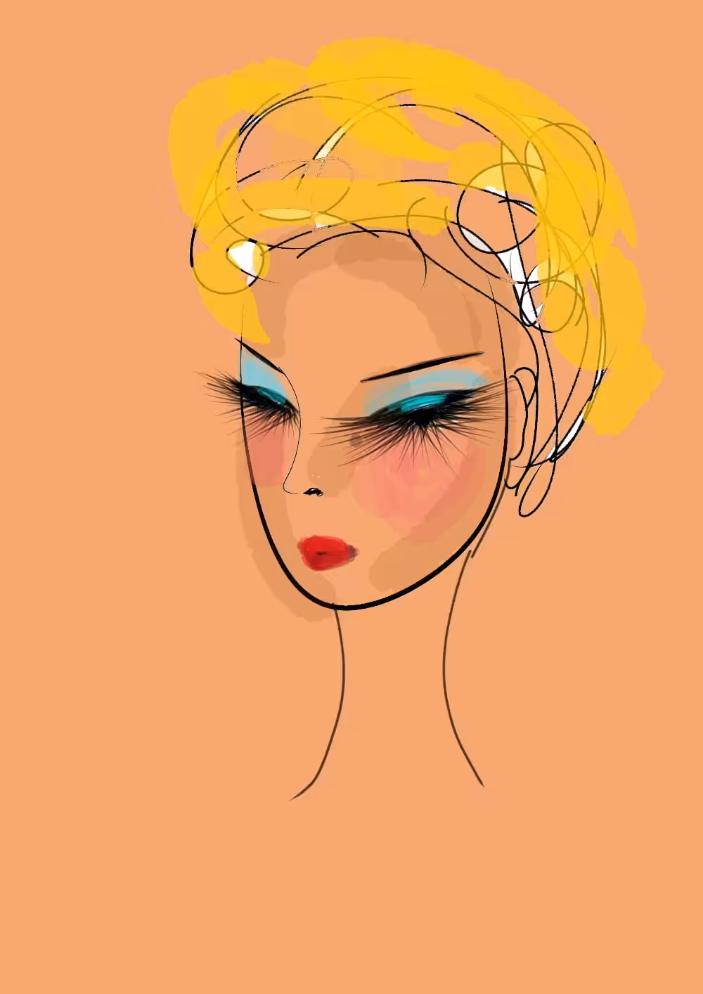 Portrait of decentralized beauty.02