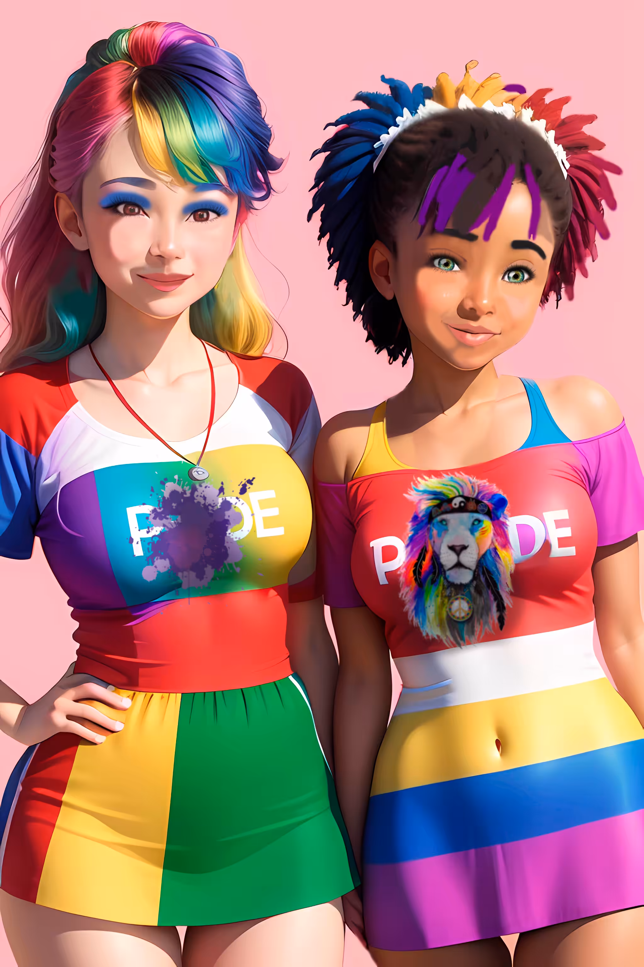 Peace, friendship, gum
