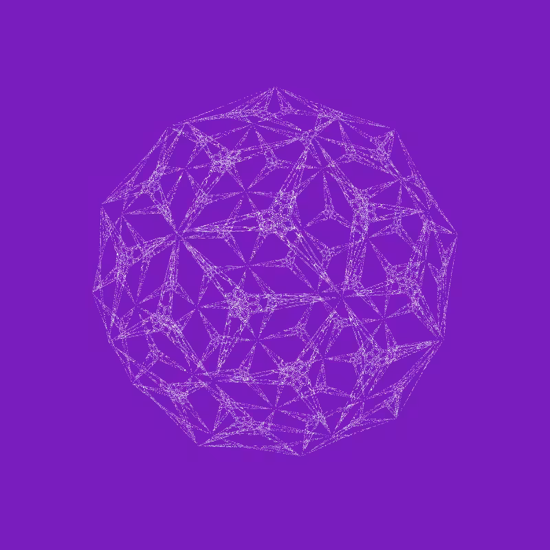 Digital Gothic: Spherical Tessellation #1