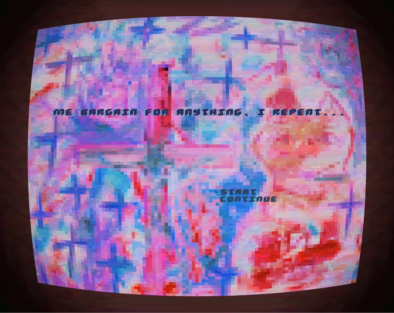 me bargain for anything, I repent