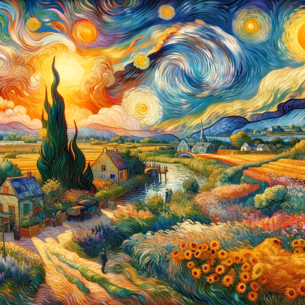 Van Gogh Visions: Rural Reverie