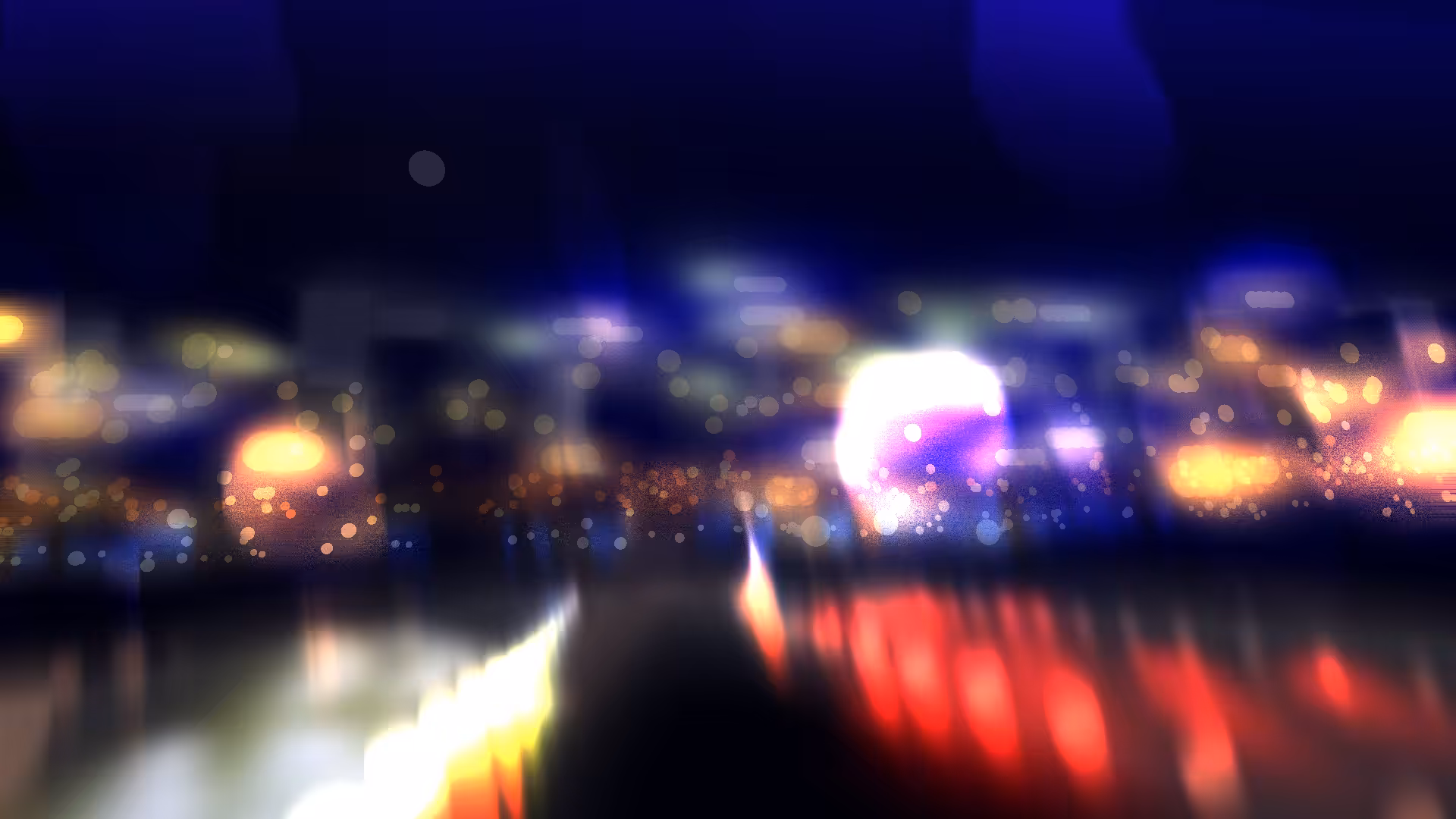 City in Night #38