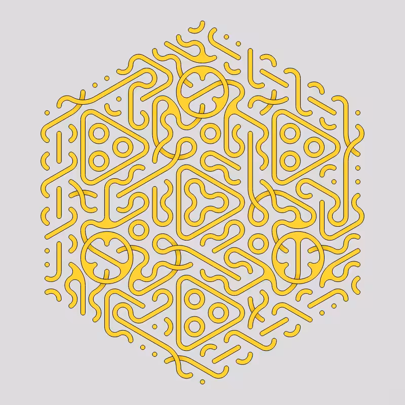Truchet Threefold Symmetry #17