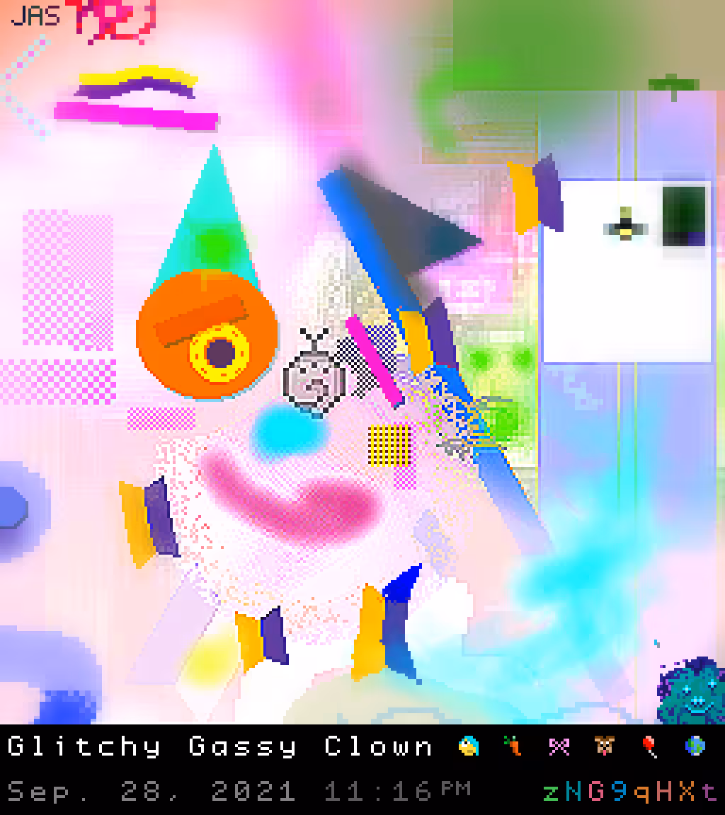Glitchy Gassy Clown