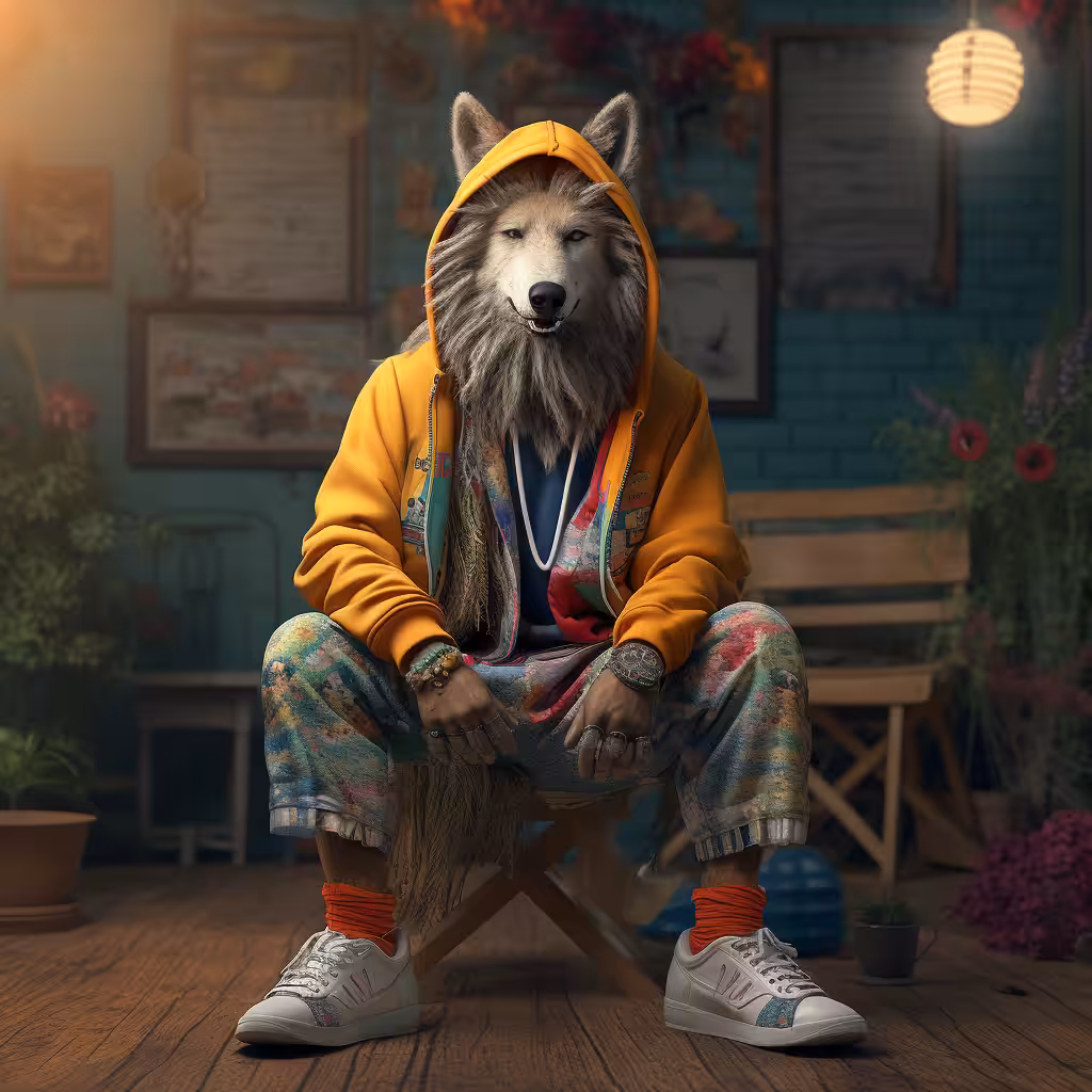 Hippie Wolf Martin