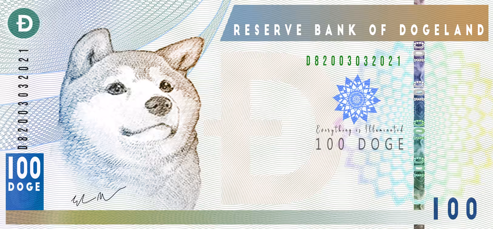 DogeCoin Banknote 